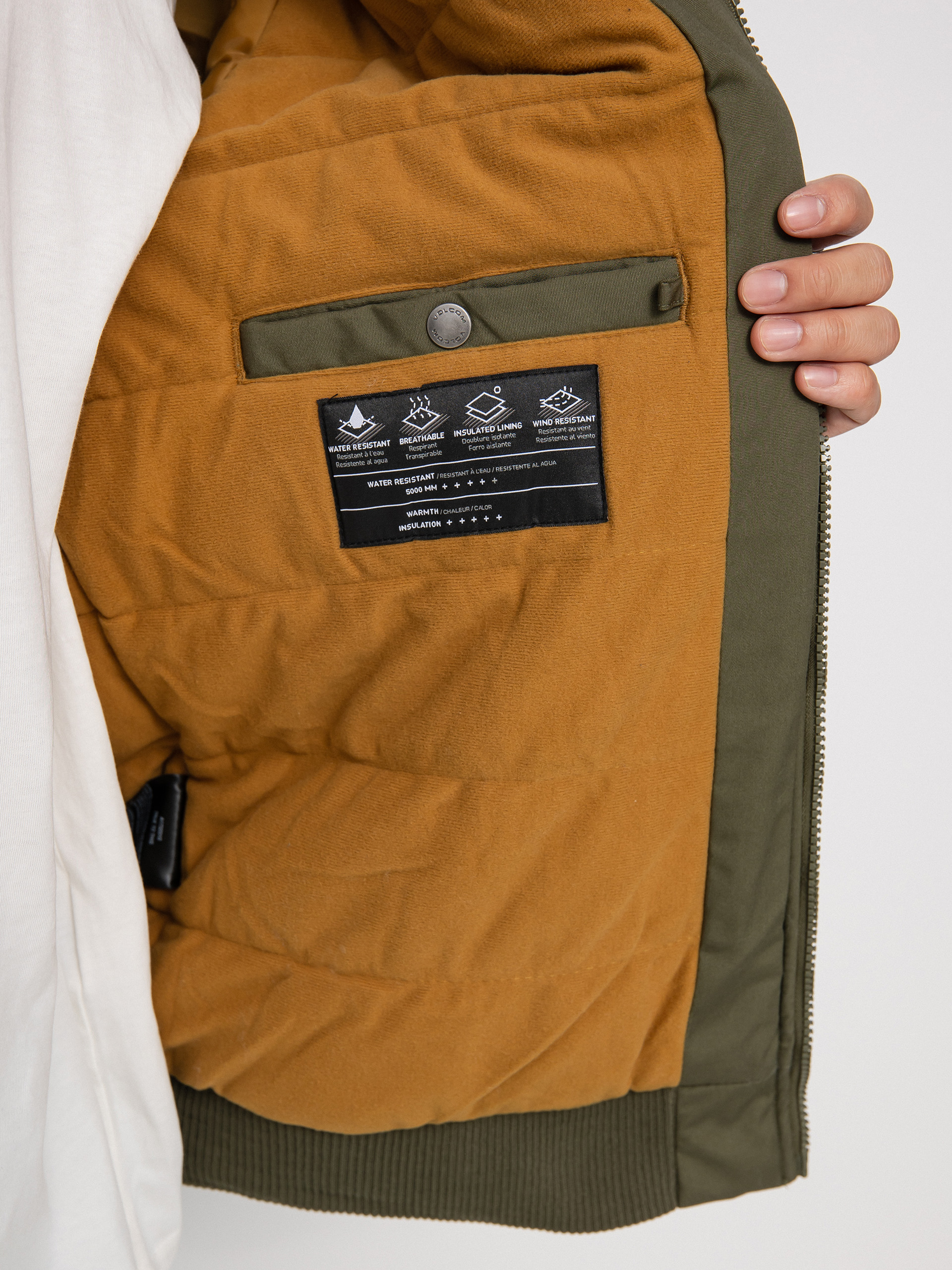 Volcom Hernan 5K Dzseki (military)