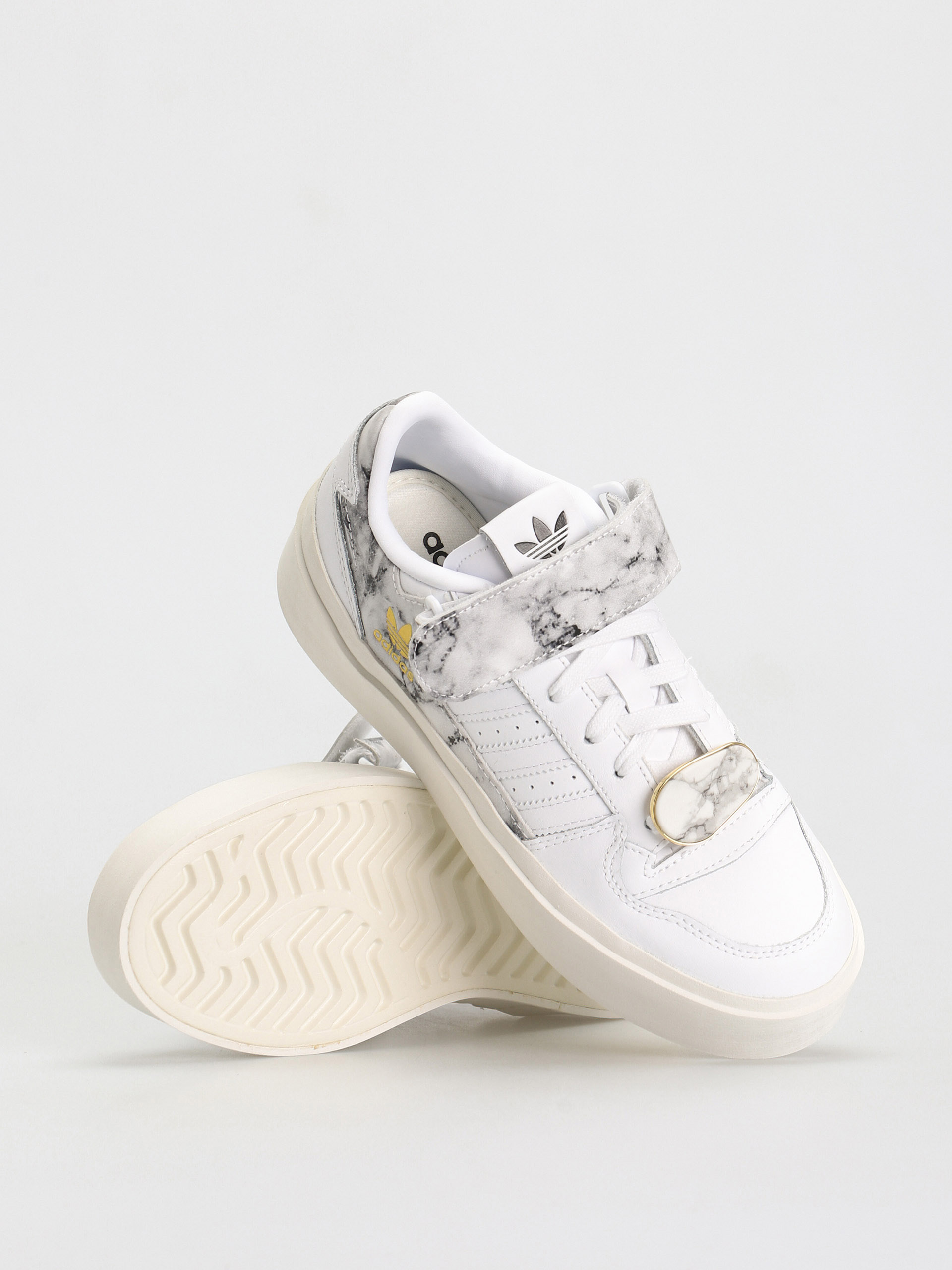 adidas Originals Forum Bonega Cipők Wmn (ftwwht/ftwwht/goldmt)