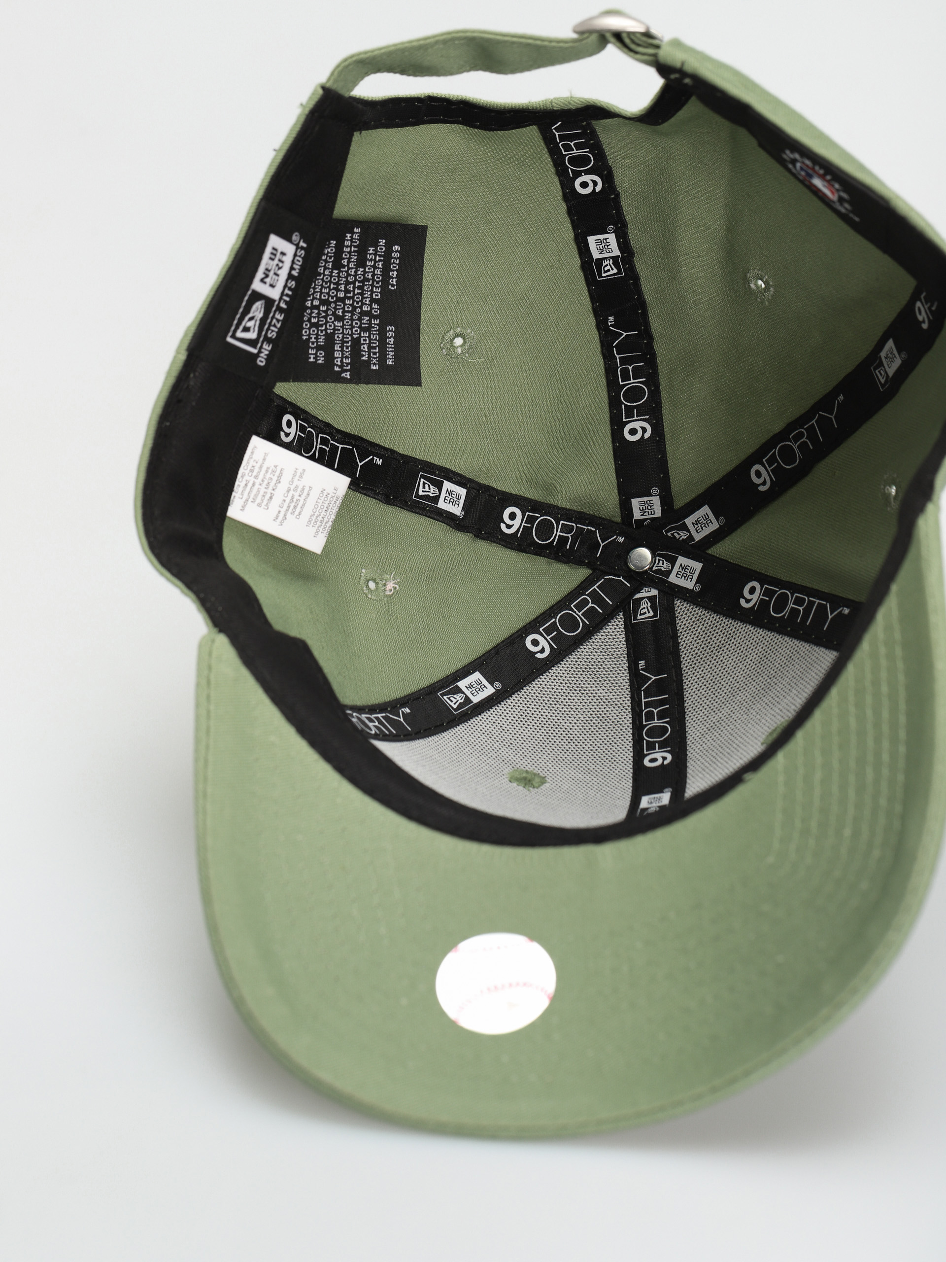 New Era League Essential 9Forty New York Yankees Baseball sapka (jade green)