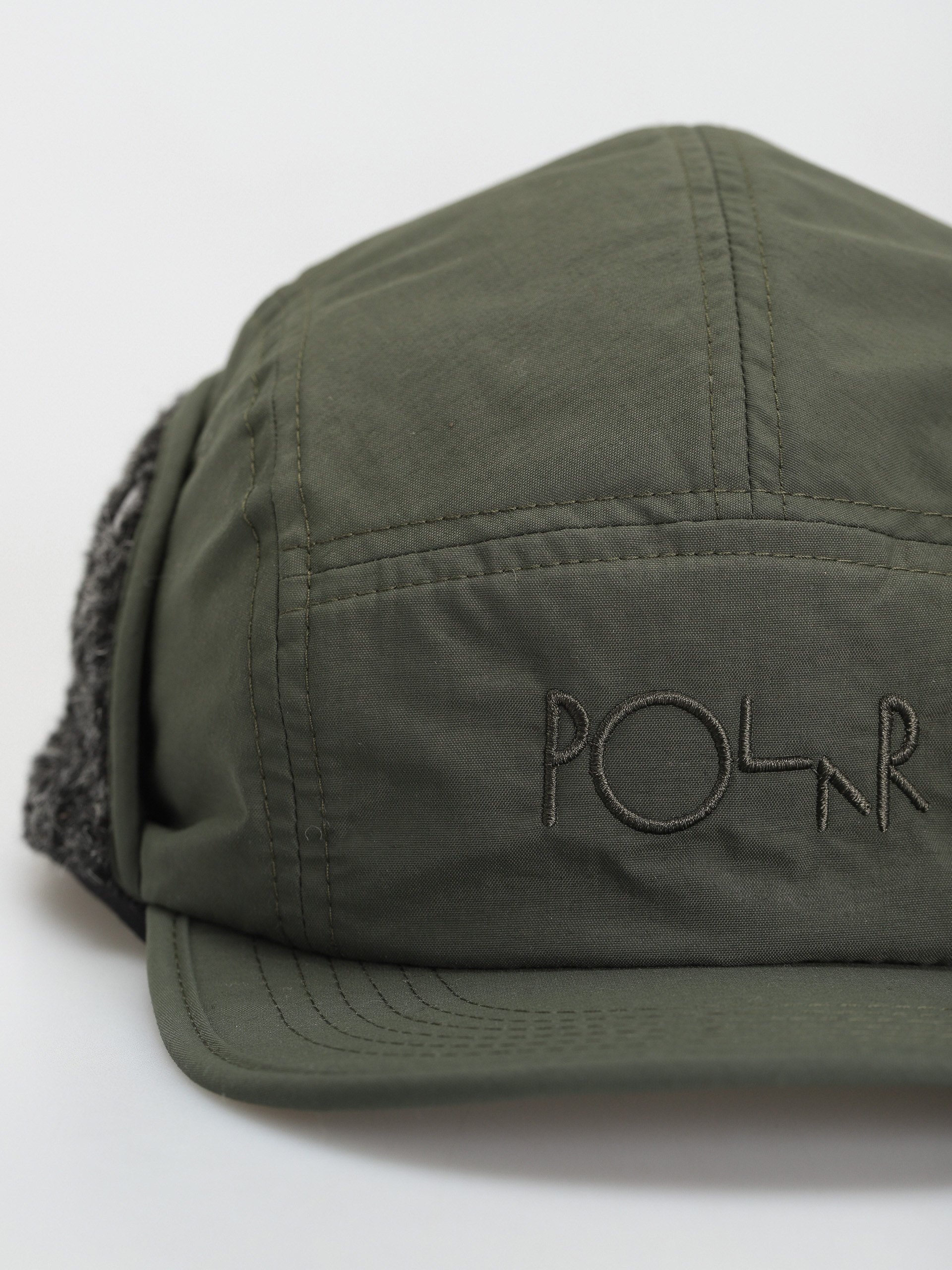 Polar Skate Sherpa Flap Cap Baseball sapka (army green)