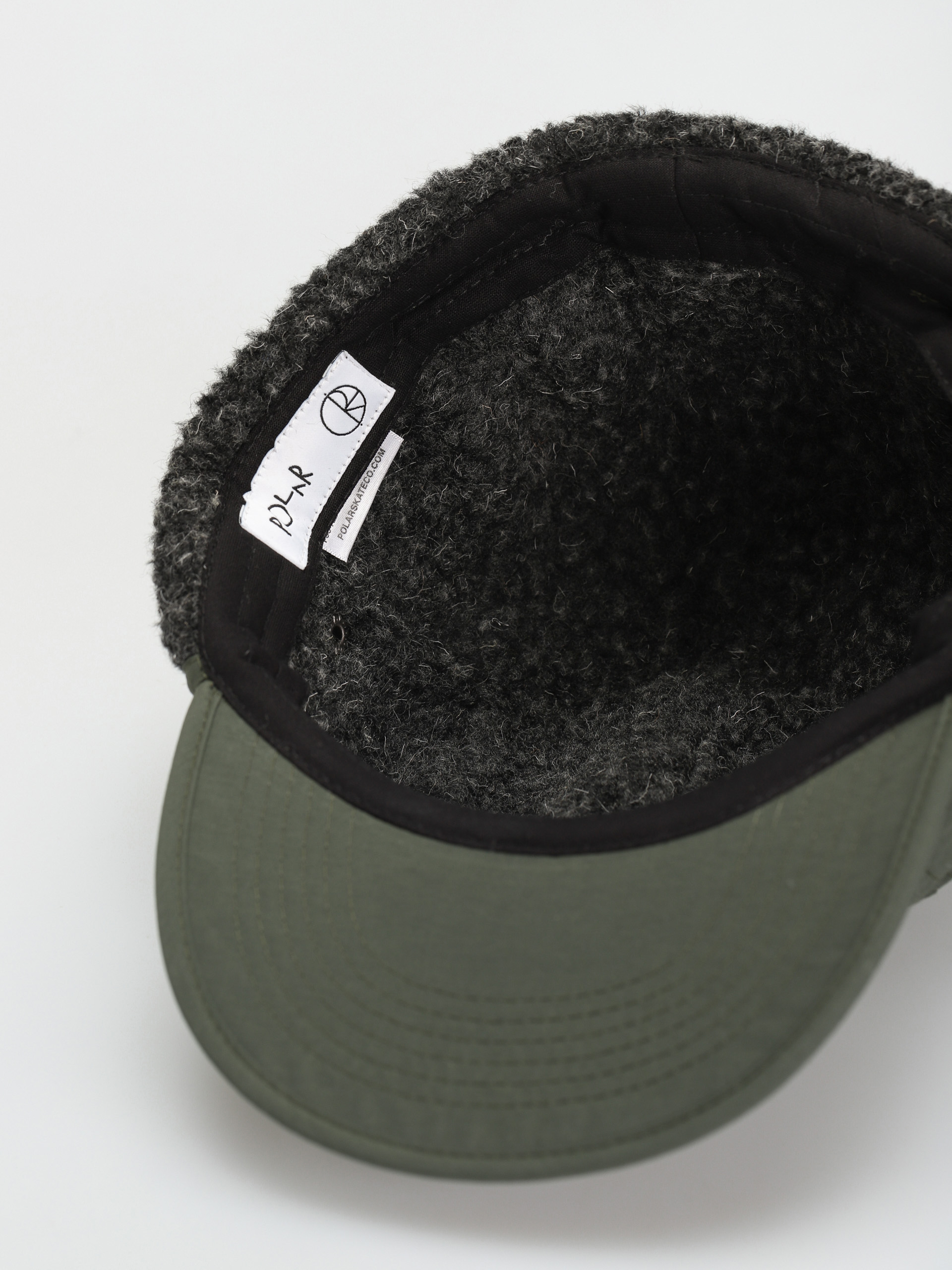 Polar Skate Sherpa Flap Cap Baseball sapka (army green)