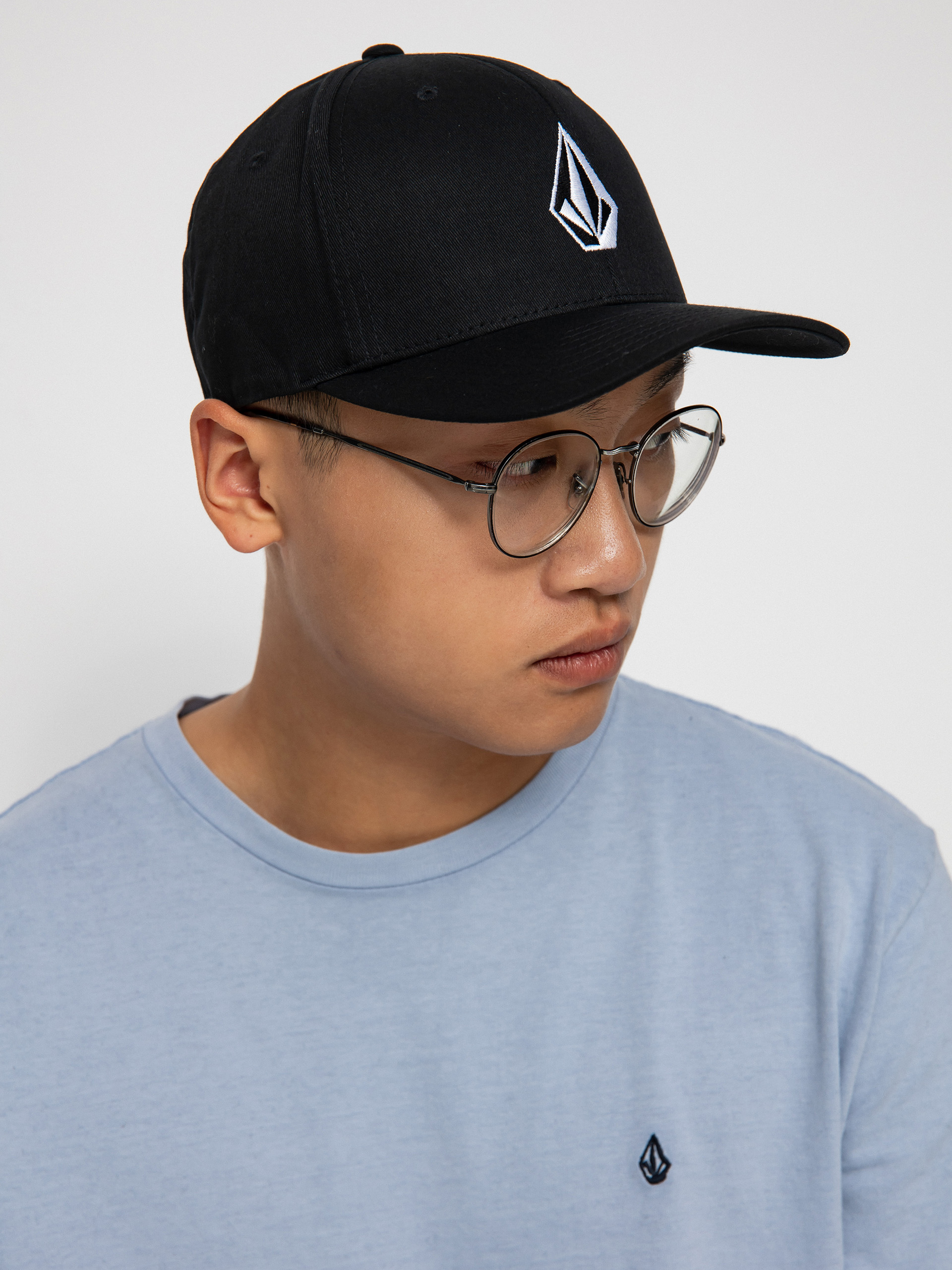 Volcom Full Stone Flexfit Baseball sapka (black)