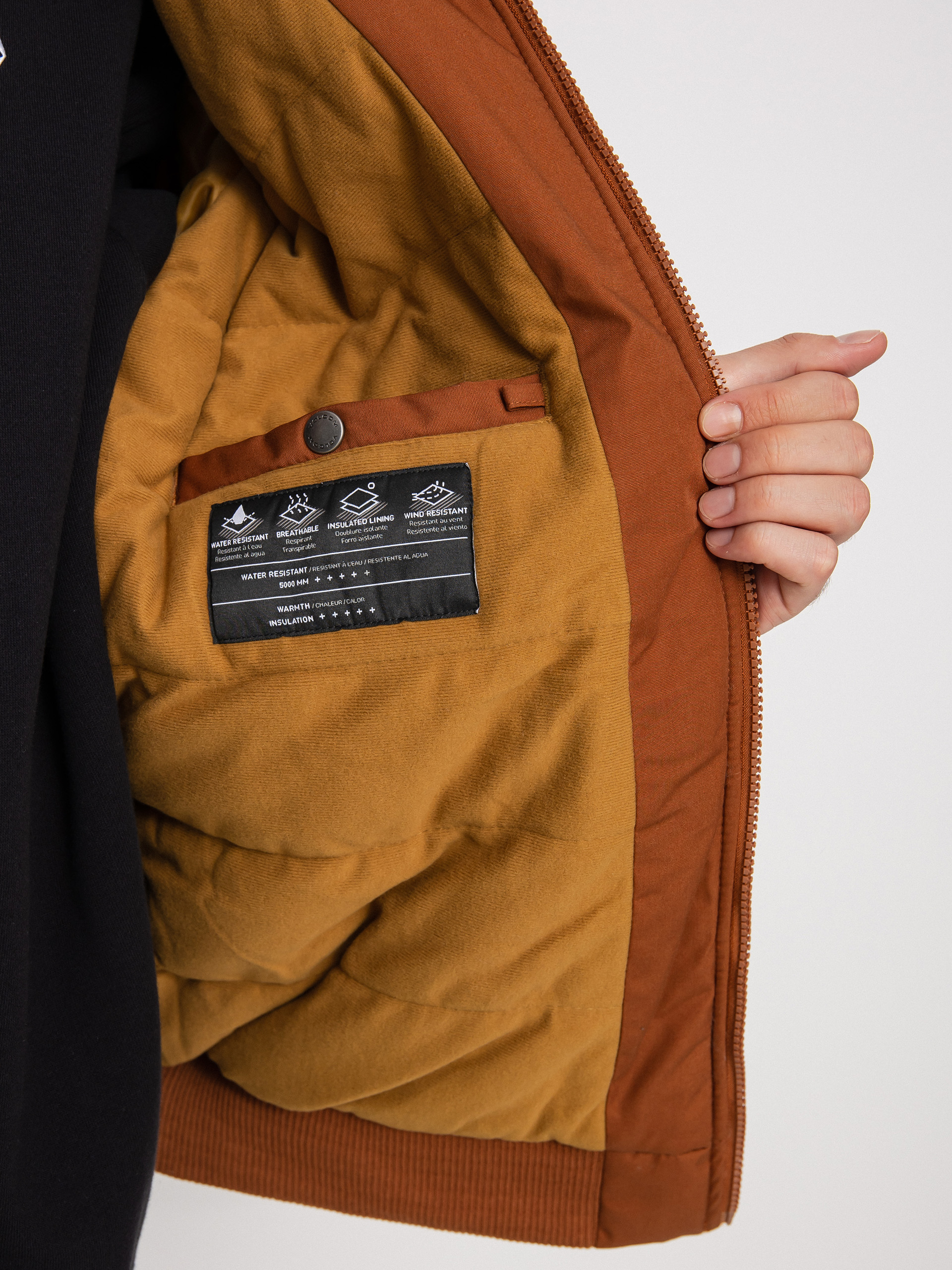 Volcom Hernan 5K Dzseki (mocha)