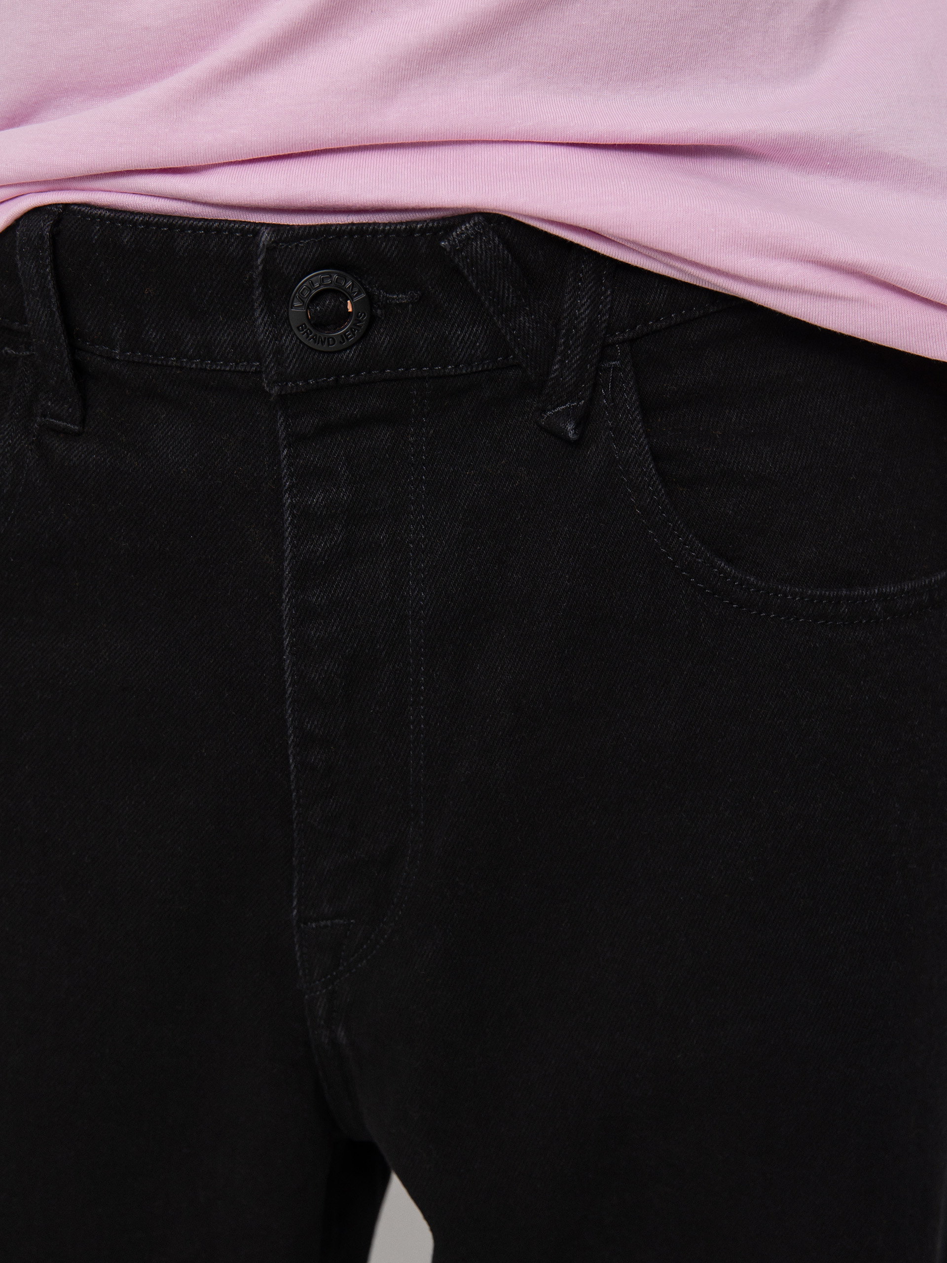 Volcom Billow Denim Kisnadrág (black)