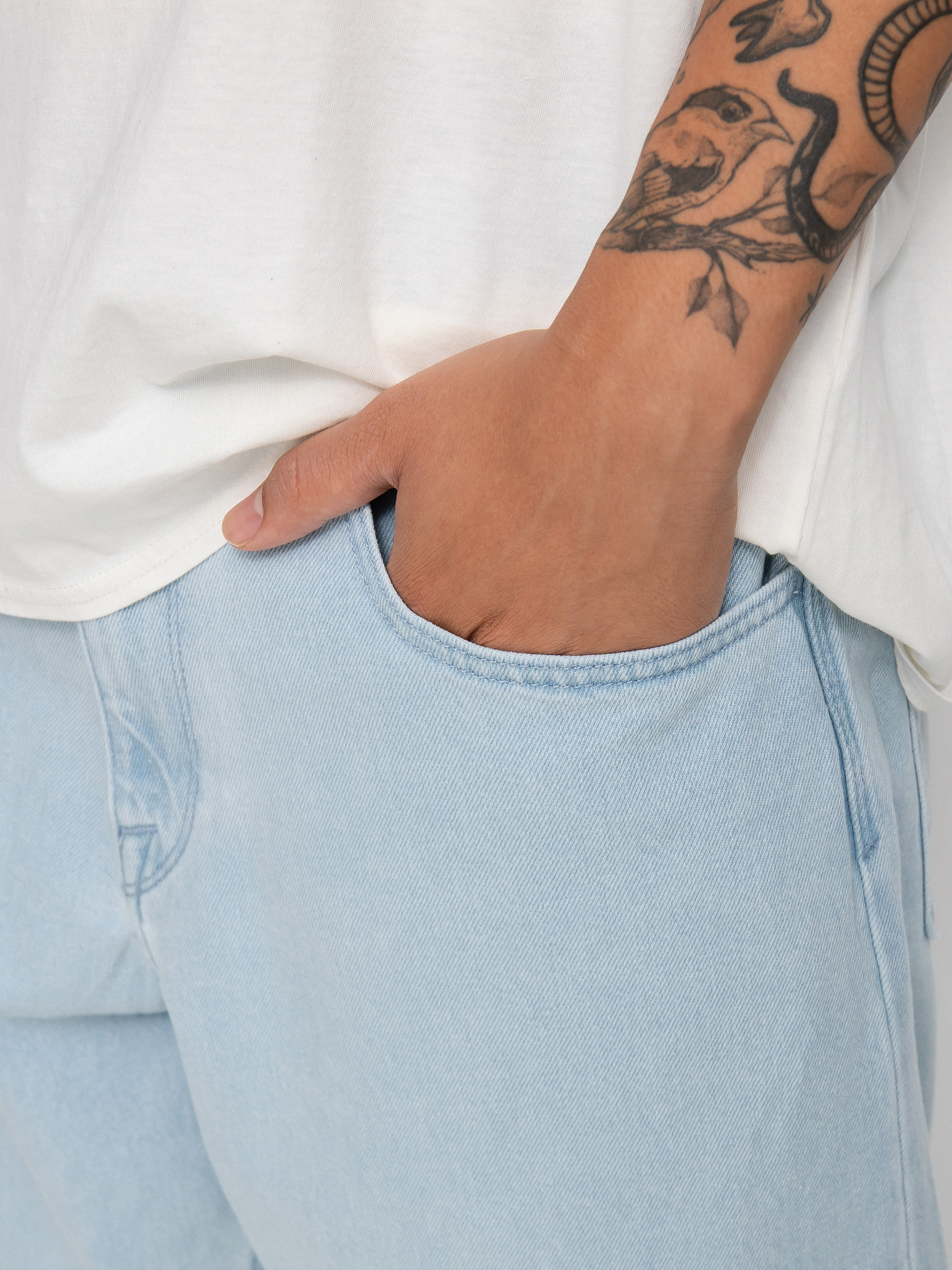 Volcom Billow Denim Kisnadrág (light blue)