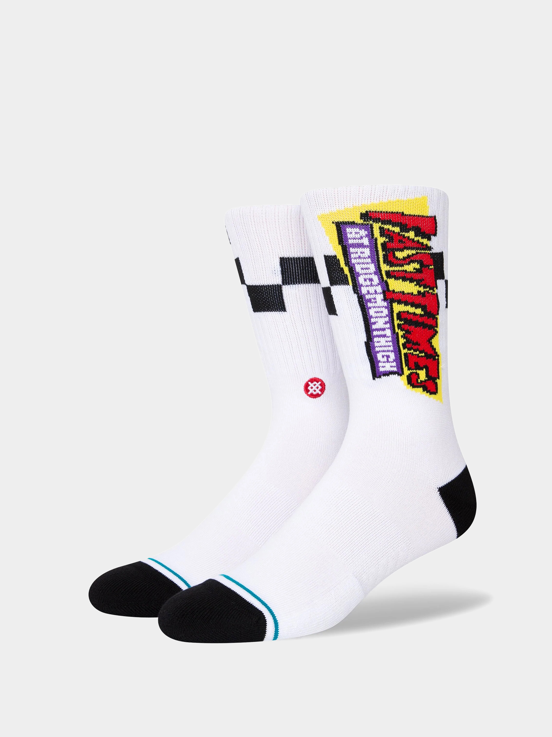 Stance Gnarly Zokni (white)