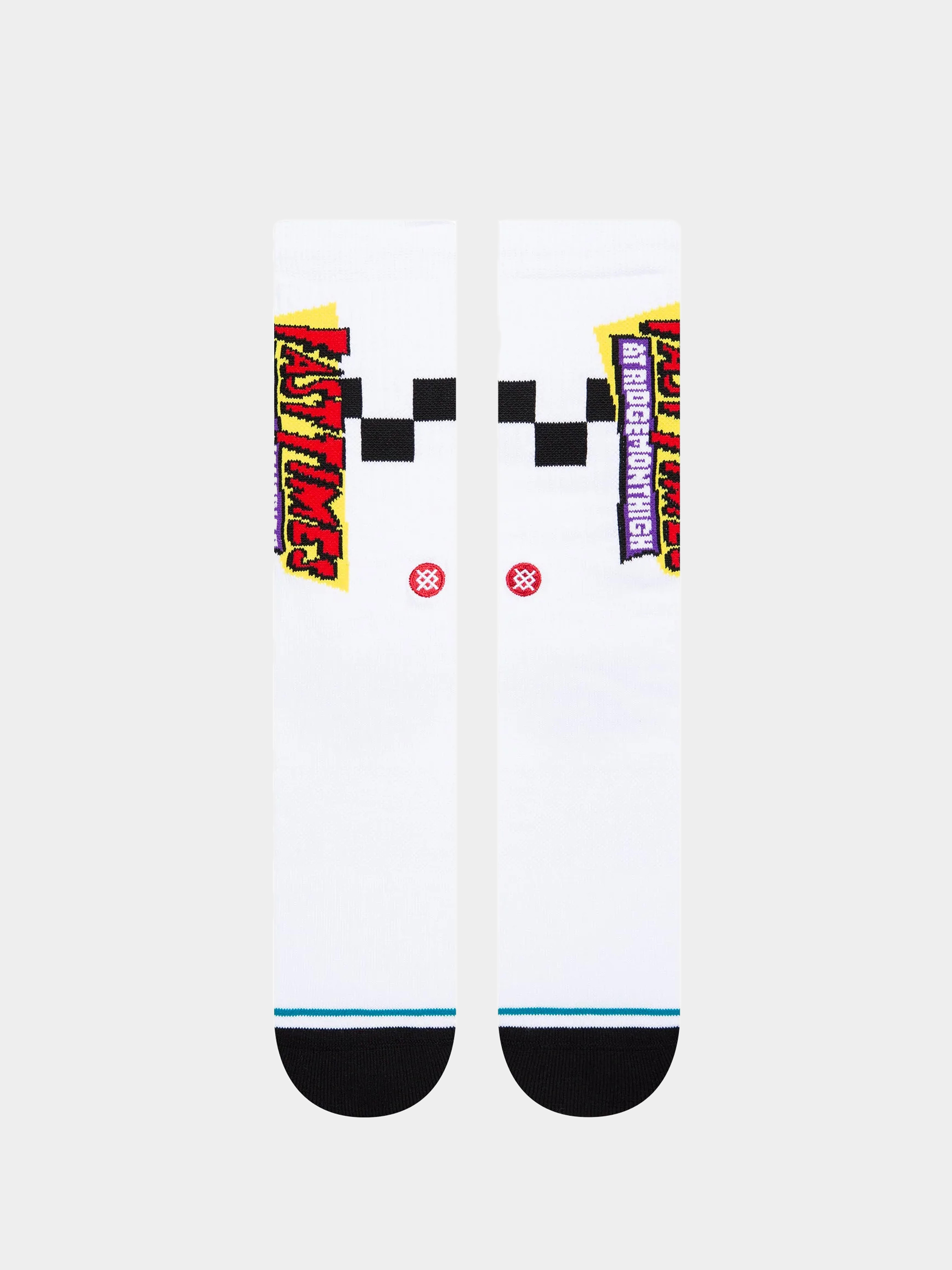 Stance Gnarly Zokni (white)