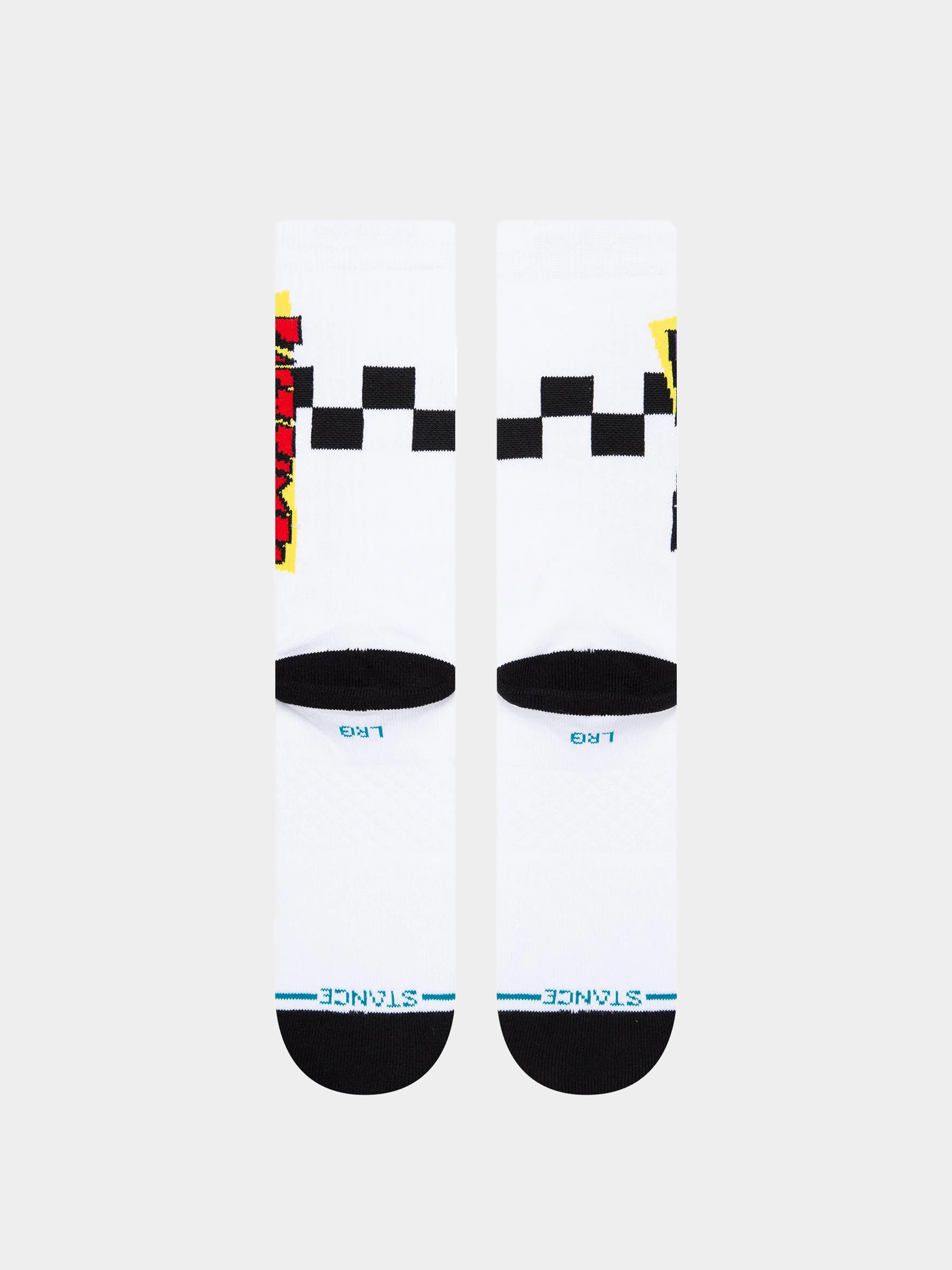 Stance Gnarly Zokni (white)