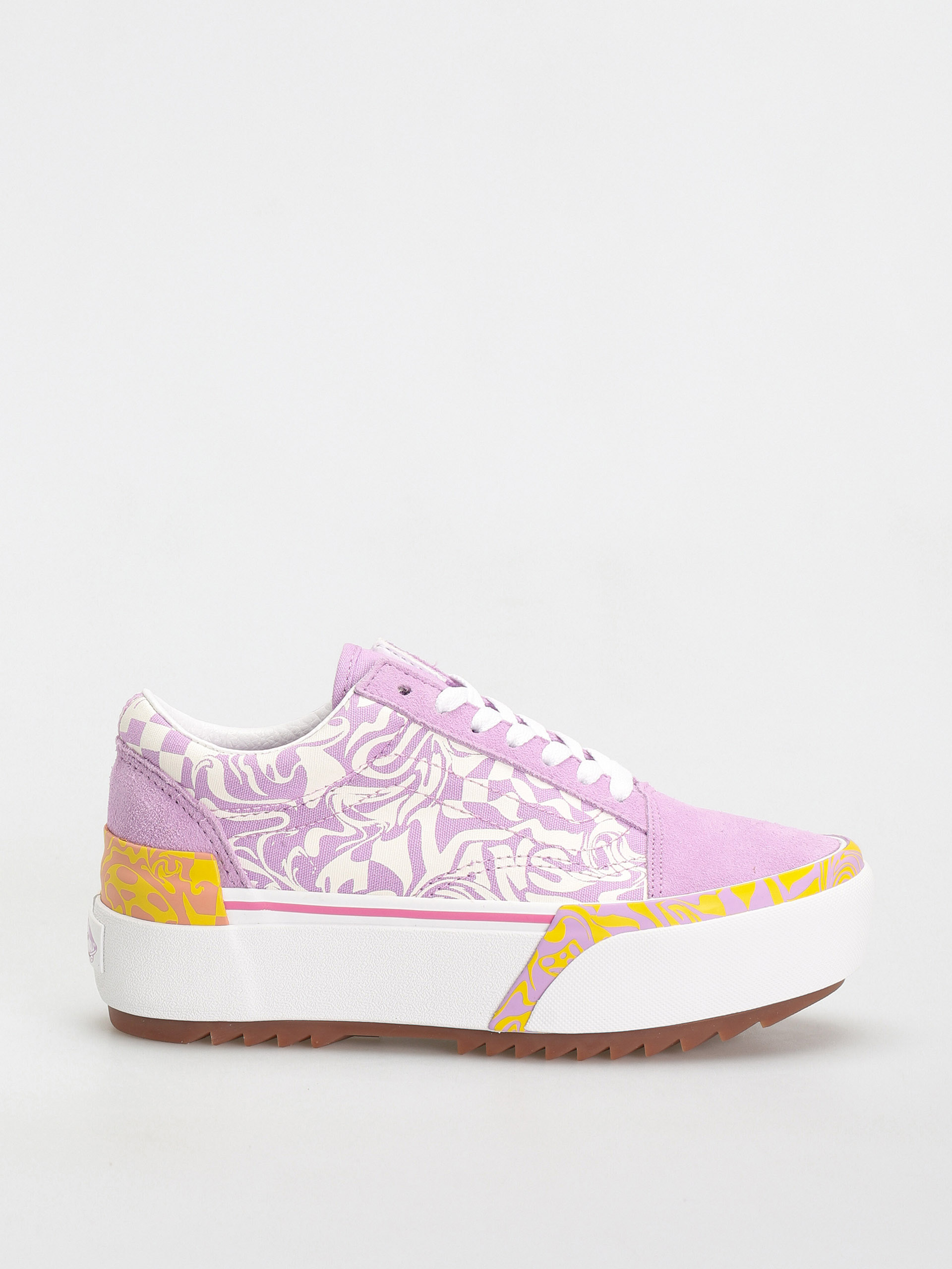 Vans Old Skool Stacked Cipők (wavy daze sheer lilac)