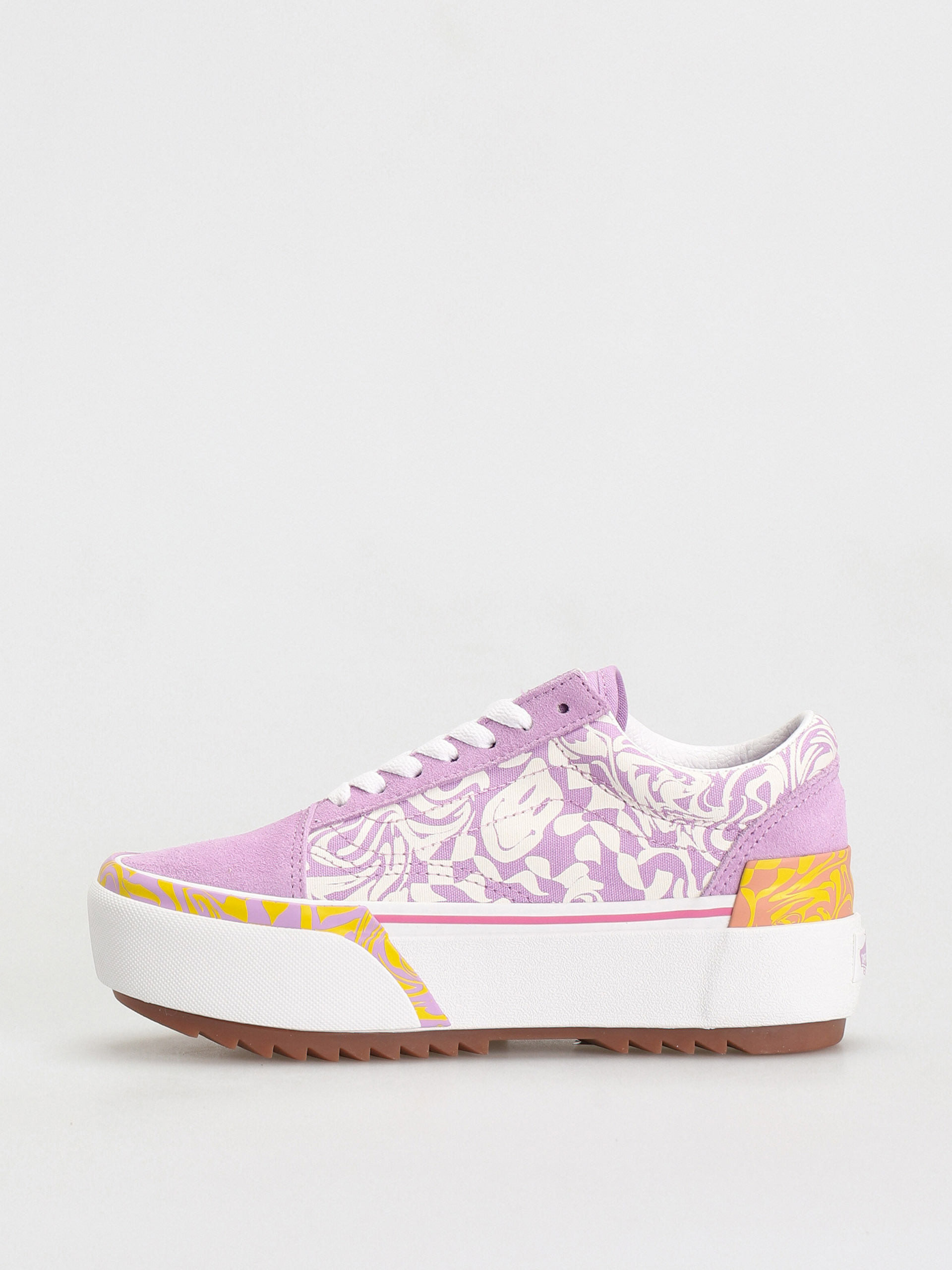 Vans Old Skool Stacked Cipők (wavy daze sheer lilac)