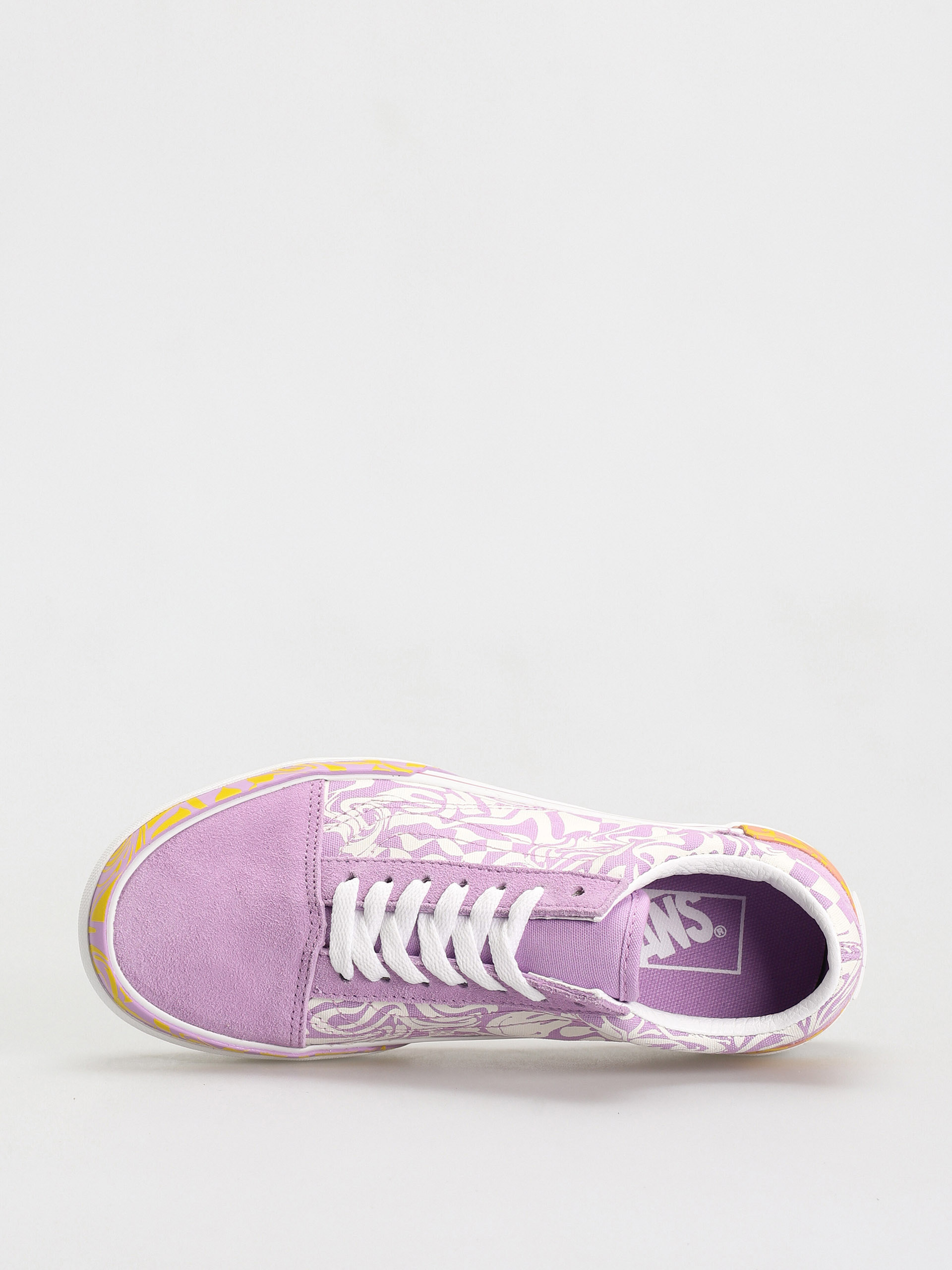 Vans Old Skool Stacked Cipők (wavy daze sheer lilac)