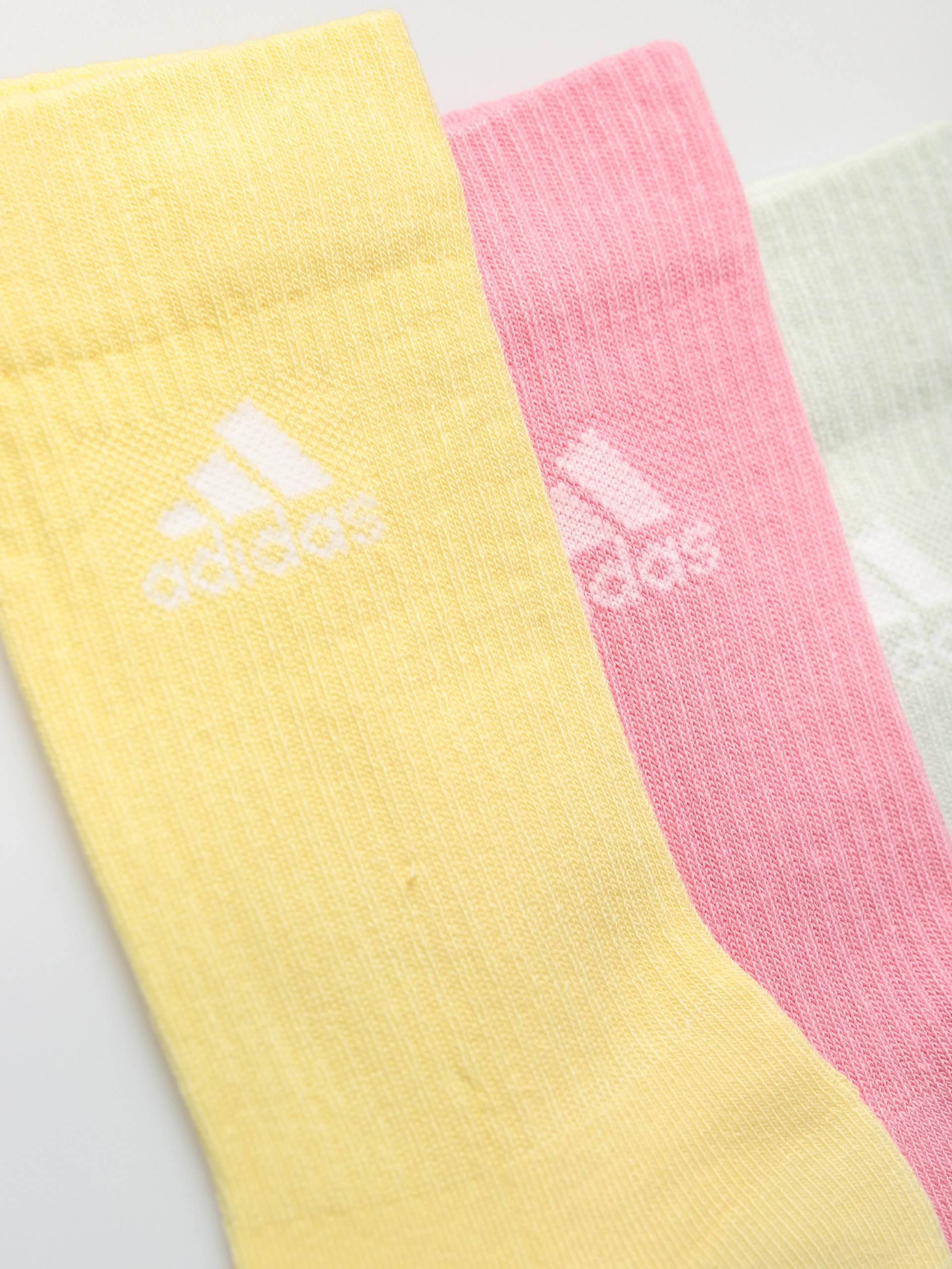 adidas Originals Cush Crew 3PP Zokni (lingrn/blipnk/almyel)