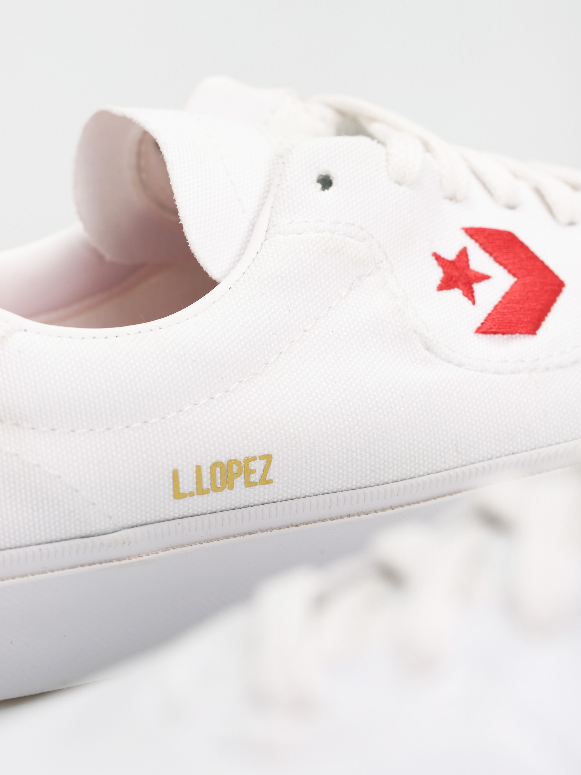 Converse Louie Lopez Pro Ox Cipők (white/red/white)
