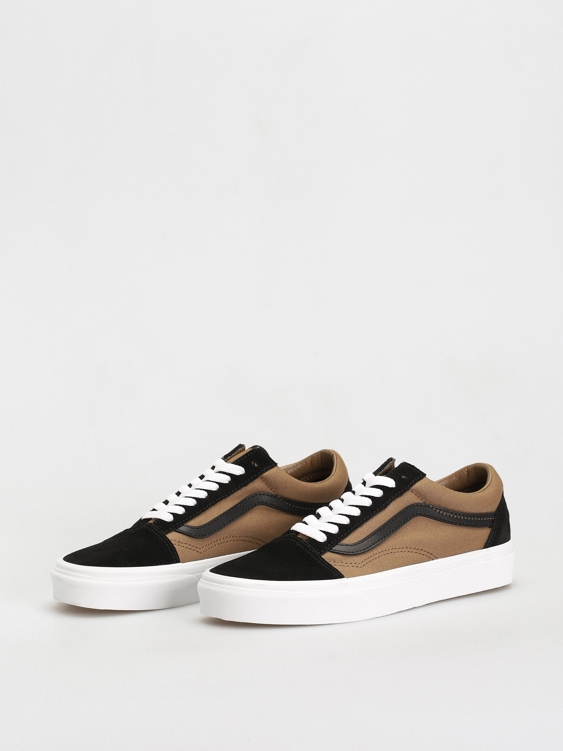 Vans Old Skool Cipők (check research black/brown)