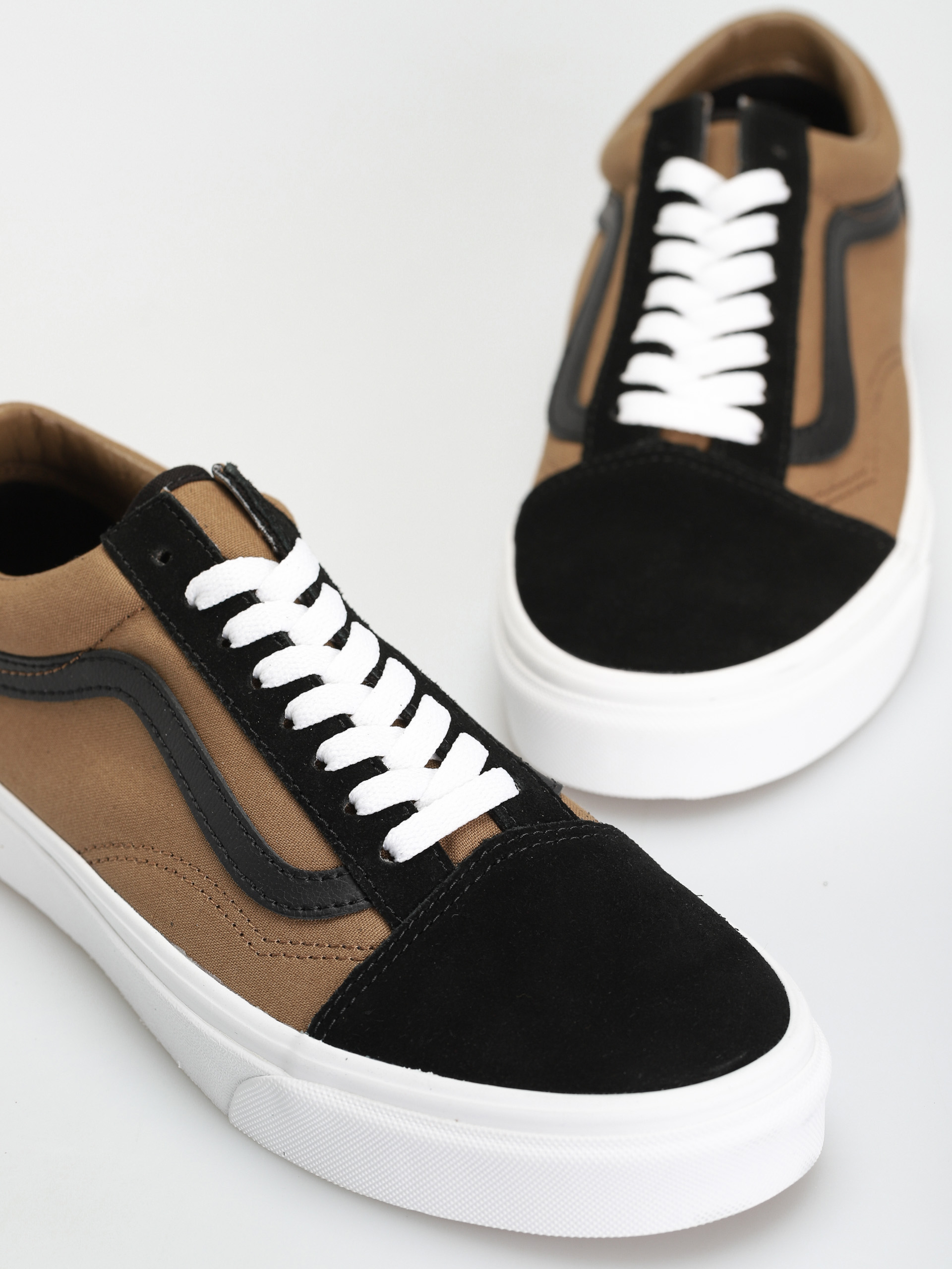 Vans Old Skool Cipők (check research black/brown)