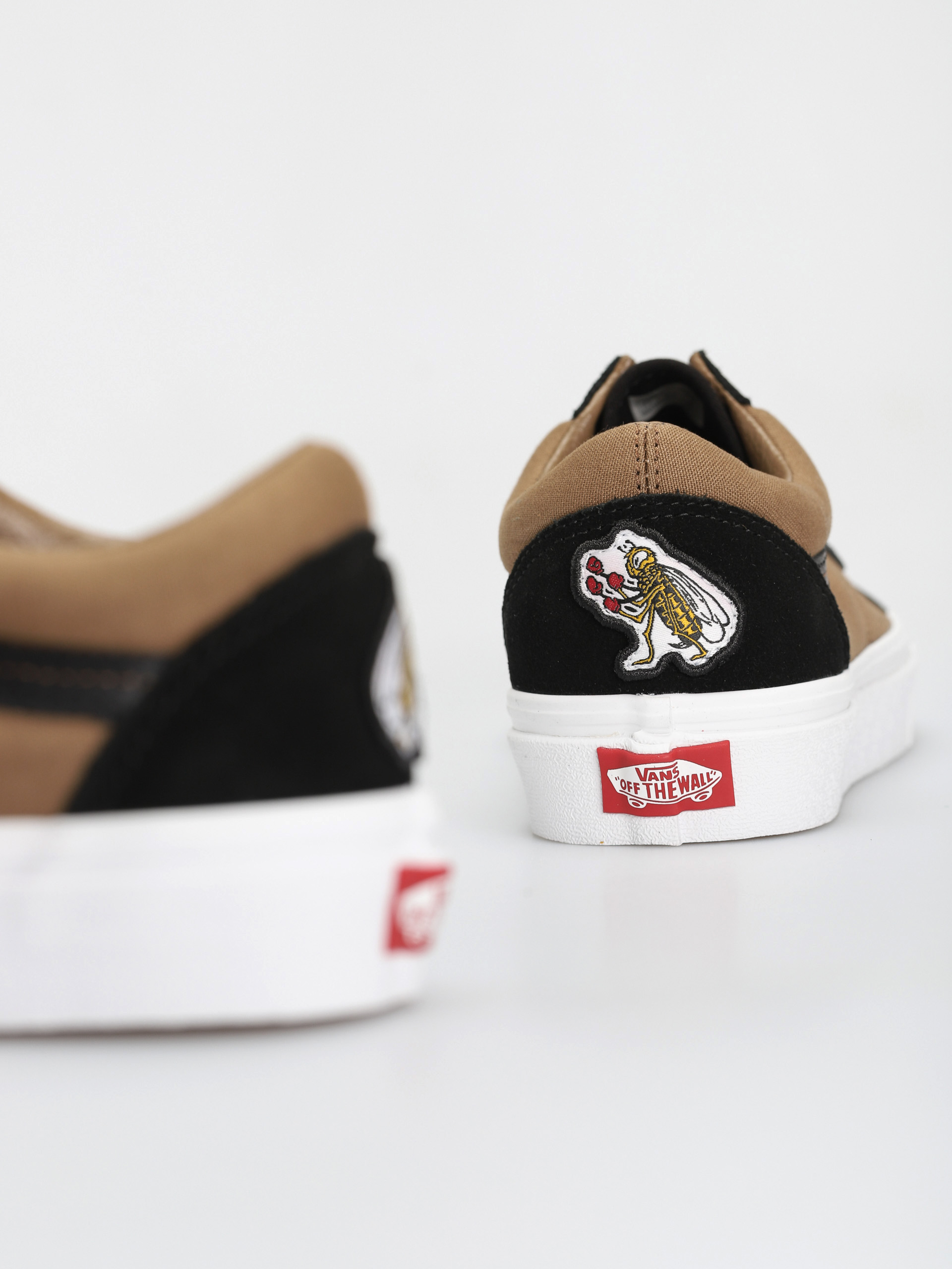 Vans Old Skool Cipők (check research black/brown)