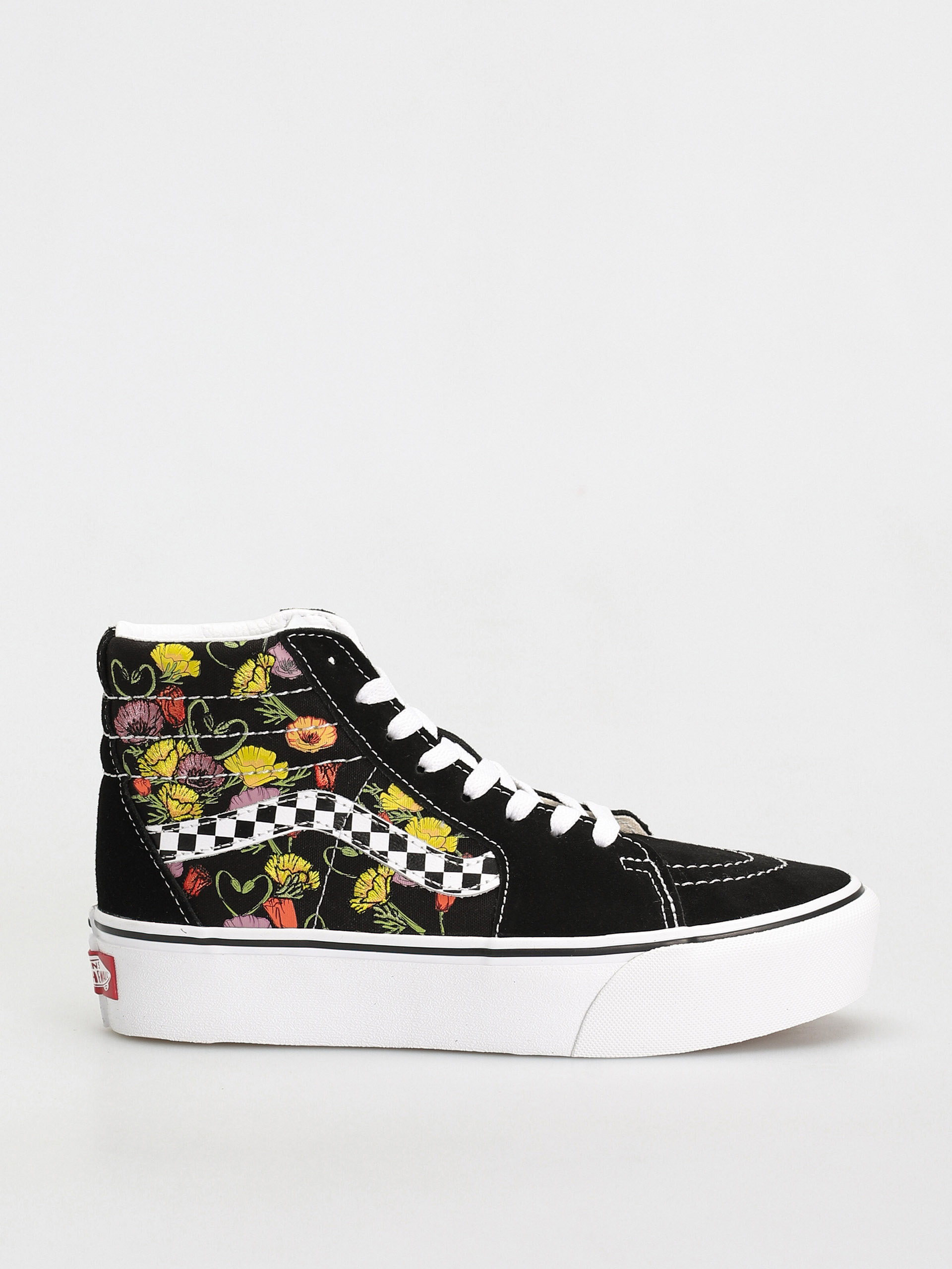 Vans Sk8 Hi Platform 2.0 Cipők (poppy checkerboard black/multi)