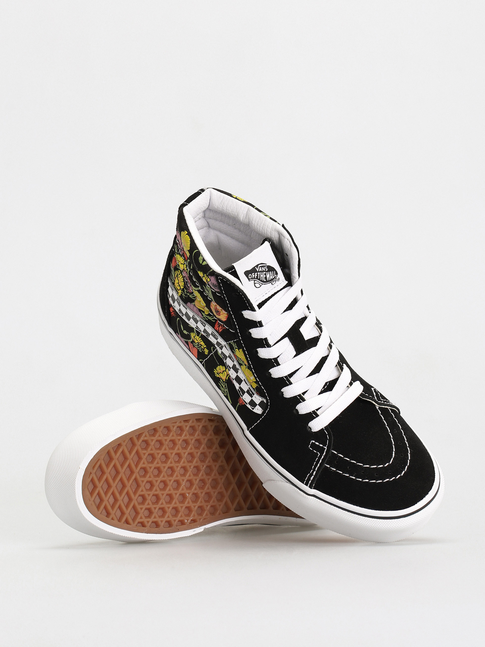 Vans Sk8 Hi Platform 2.0 Cipők (poppy checkerboard black/multi)