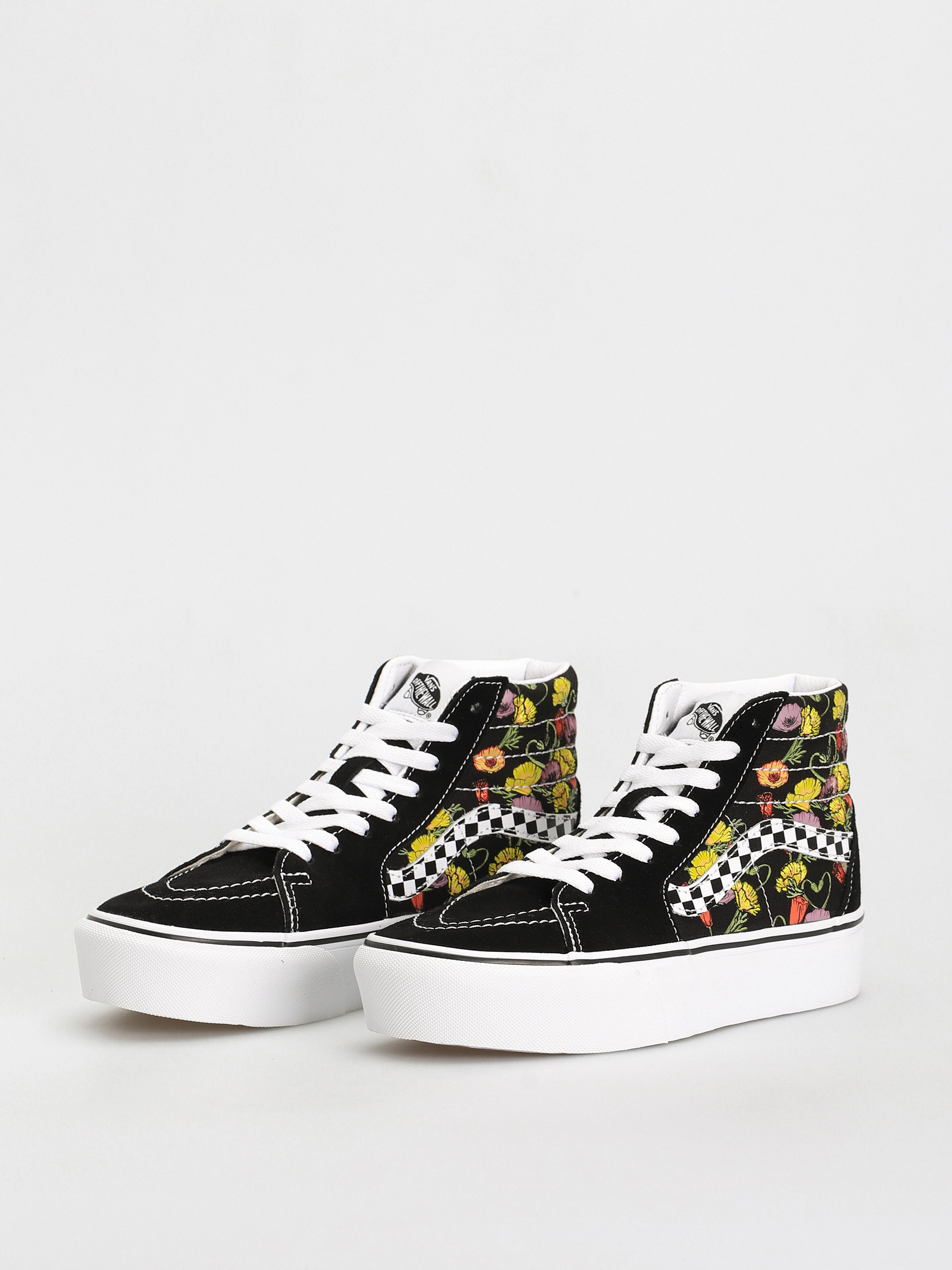 Vans Sk8 Hi Platform 2.0 Cipők (poppy checkerboard black/multi)