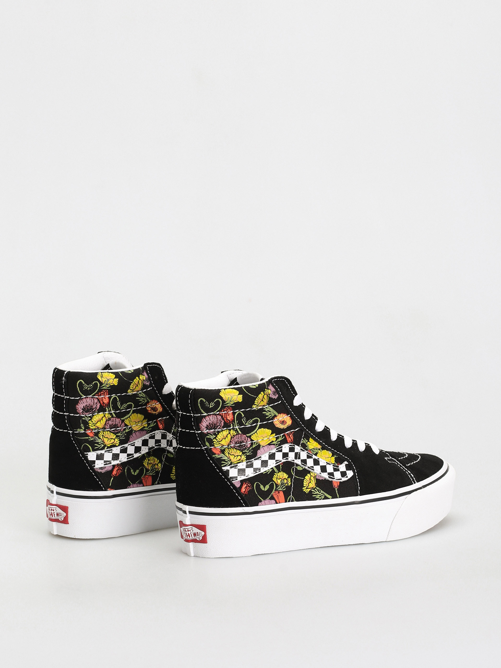 Vans Sk8 Hi Platform 2.0 Cipők (poppy checkerboard black/multi)