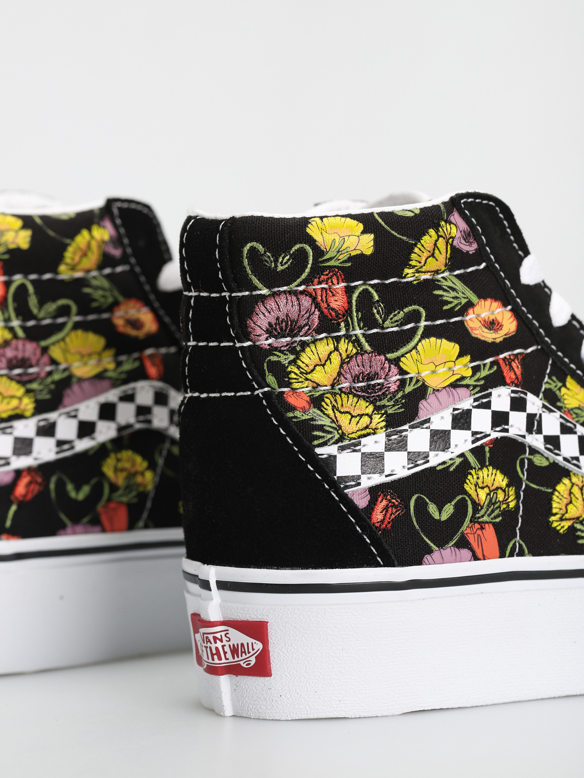 Vans Sk8 Hi Platform 2.0 Cipők (poppy checkerboard black/multi)