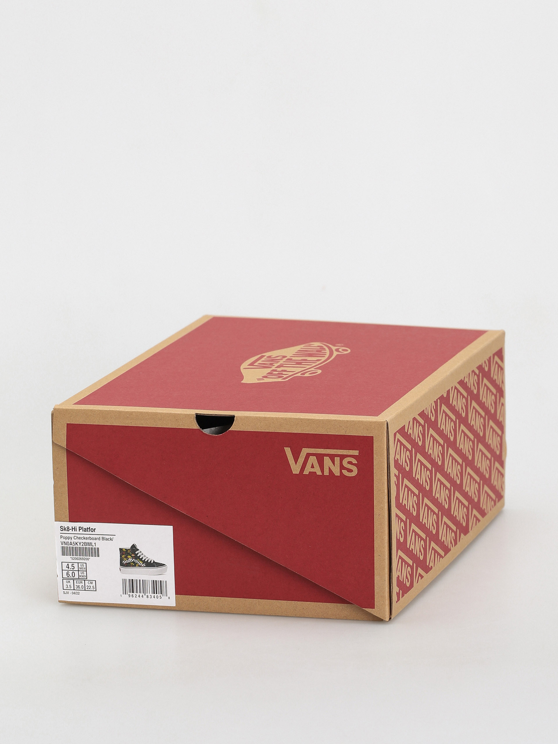 Vans Sk8 Hi Platform 2.0 Cipők (poppy checkerboard black/multi)