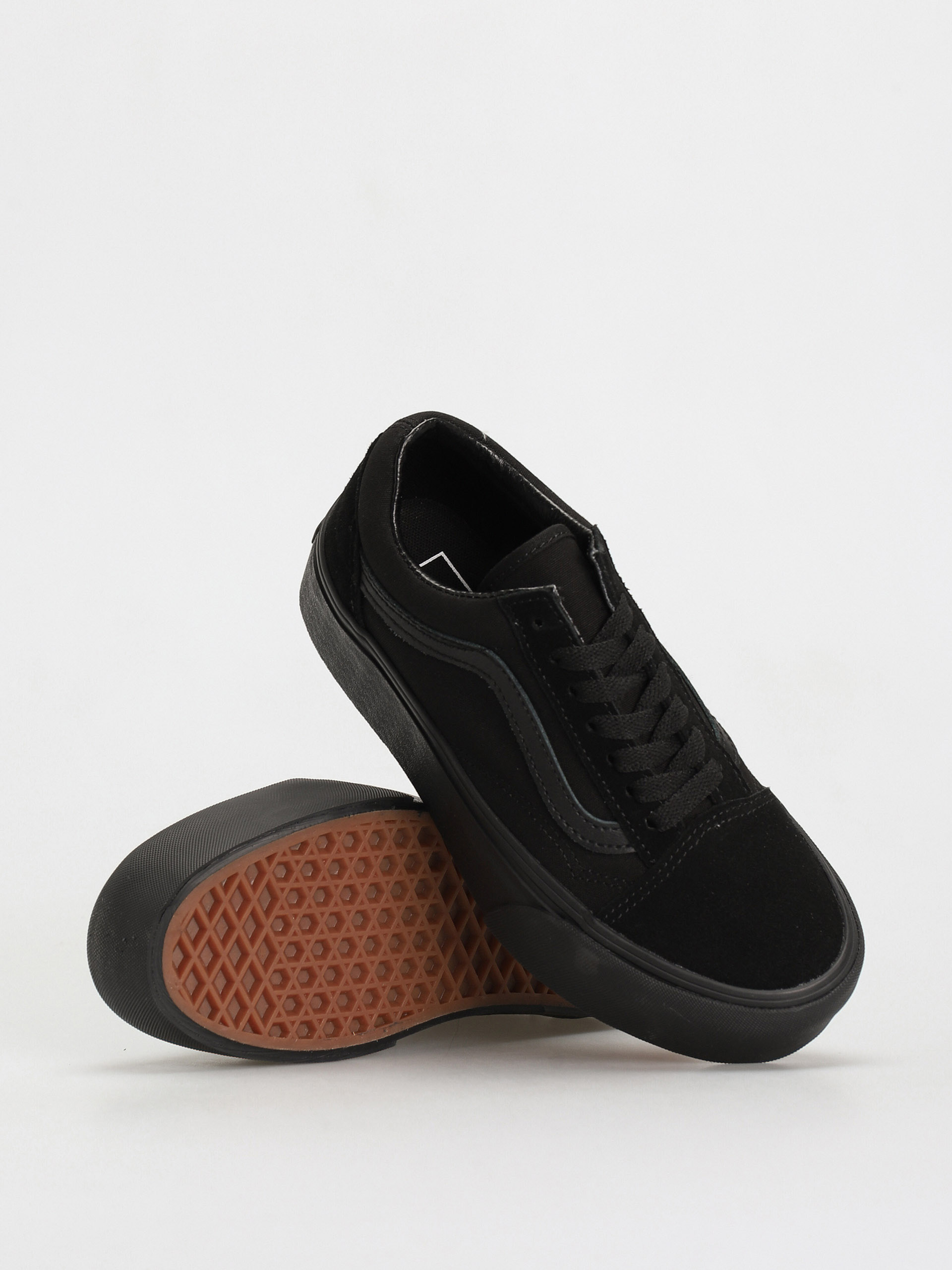 Vans Old Skool Stackform Cipők (suede/canvas black/black)