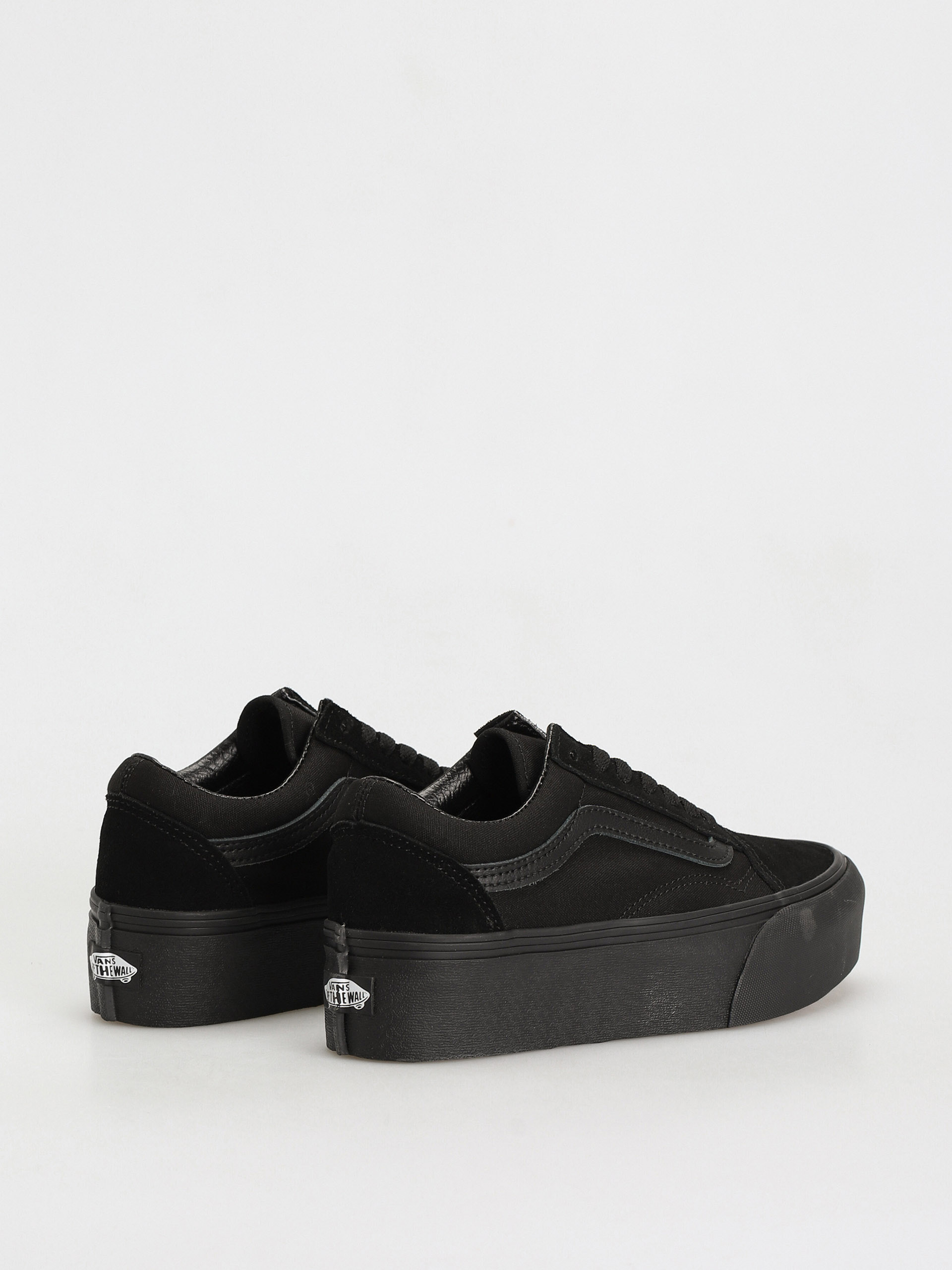 Vans Old Skool Stackform Cipők (suede/canvas black/black)