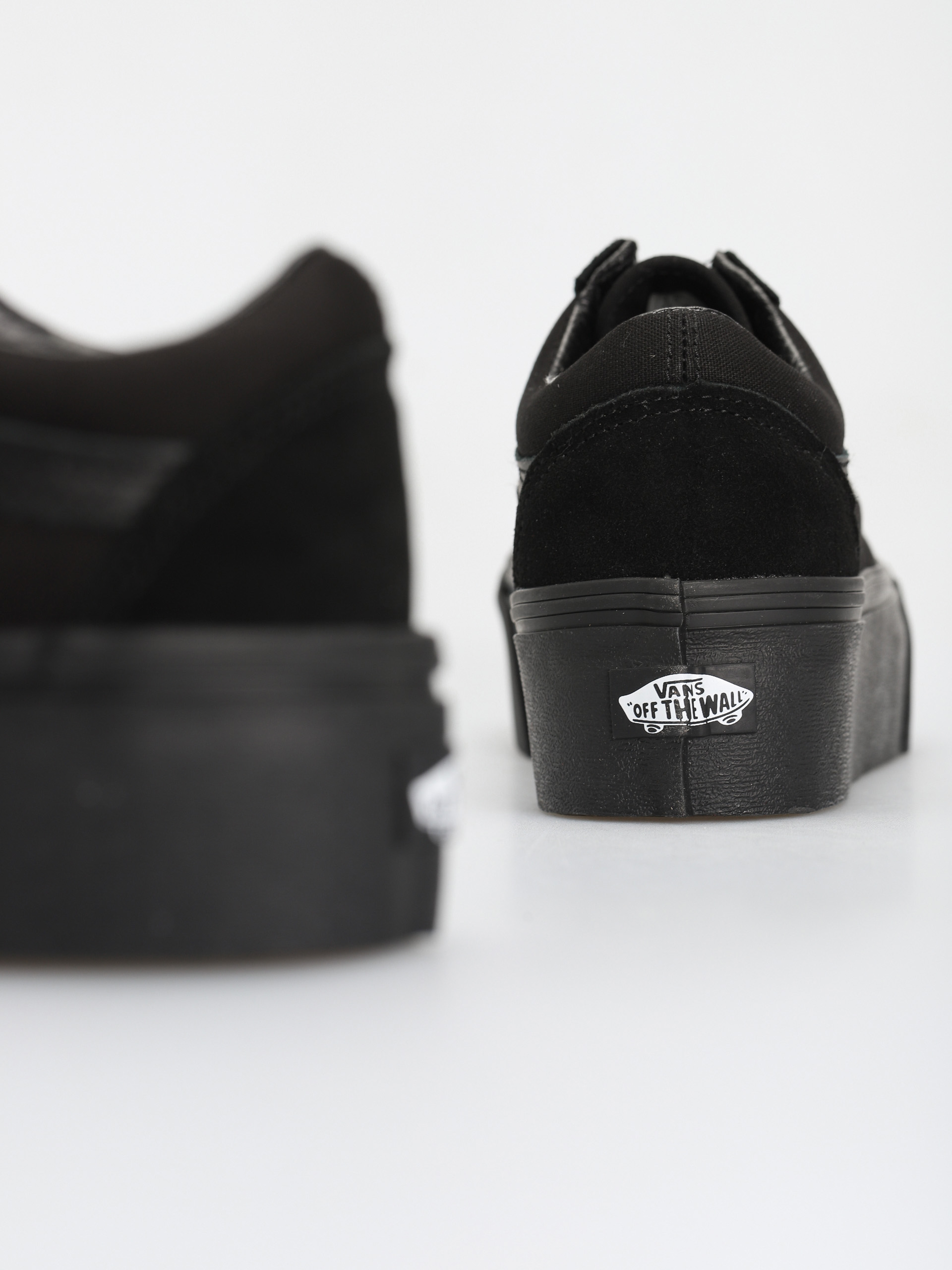 Vans Old Skool Stackform Cipők (suede/canvas black/black)