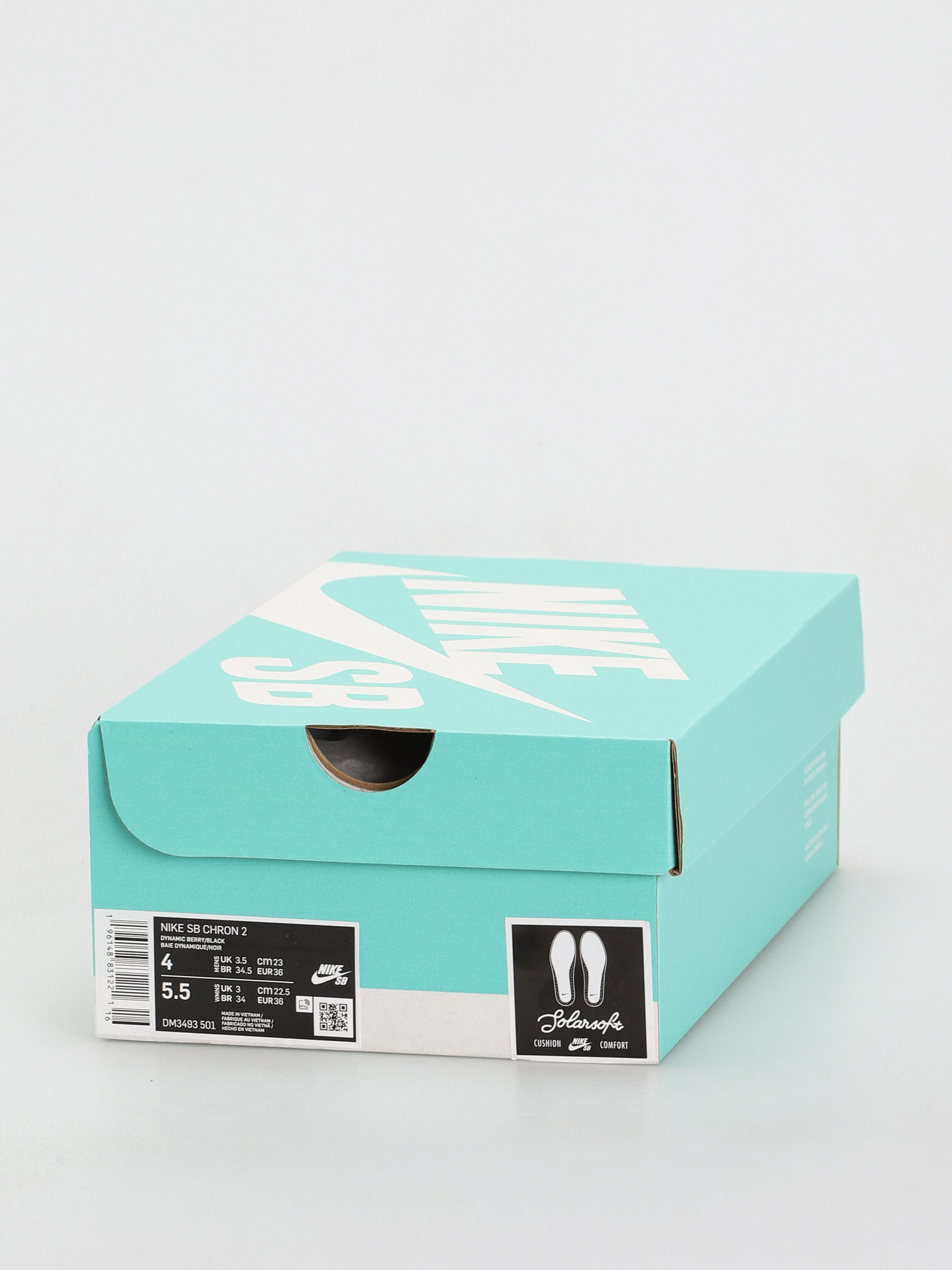 Nike SB Chron 2 Cipők (dynamic berry/black dynamic berry white)