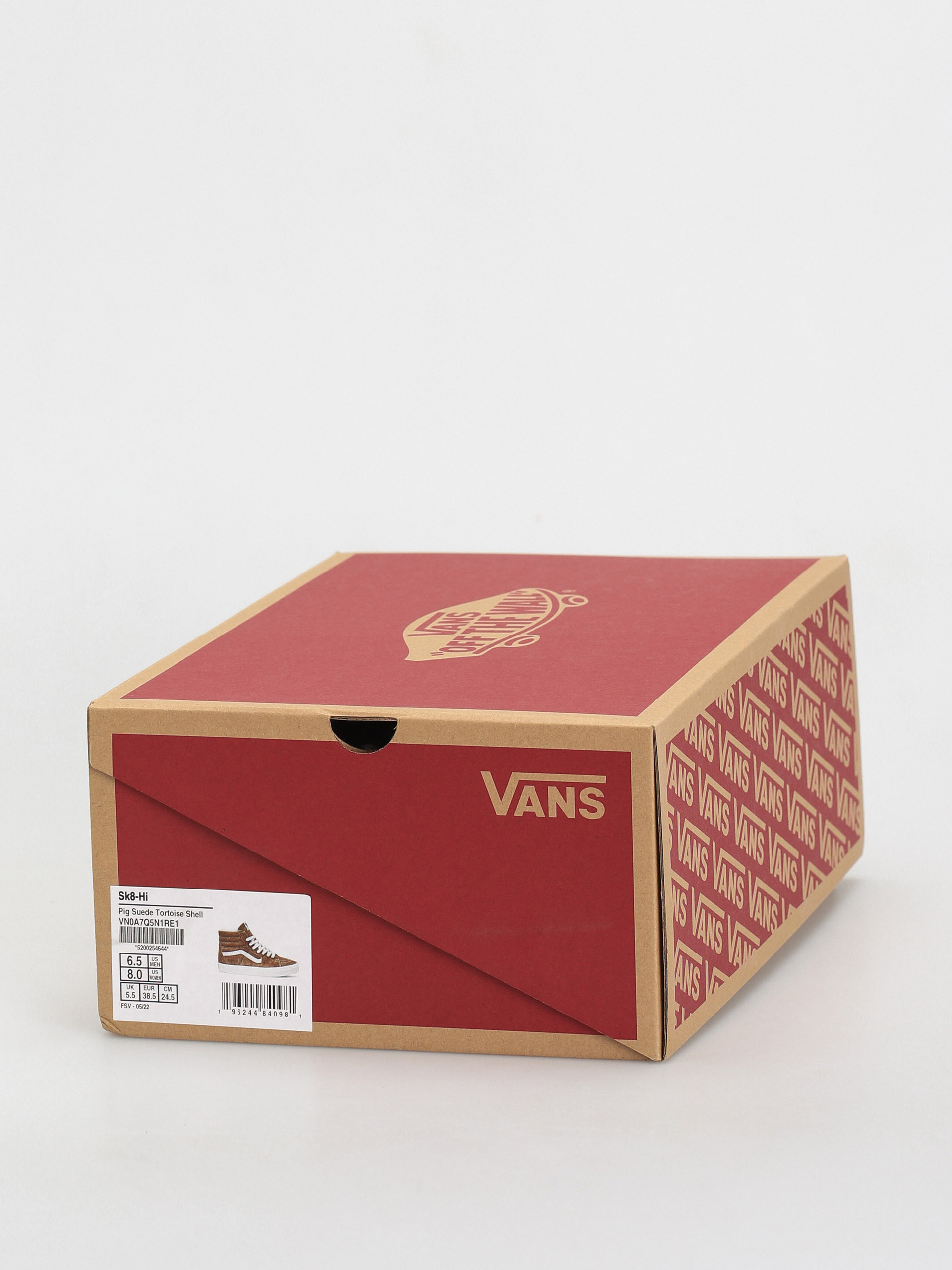 Vans Sk8 Hi Cipők (pig suede tortoise shell)