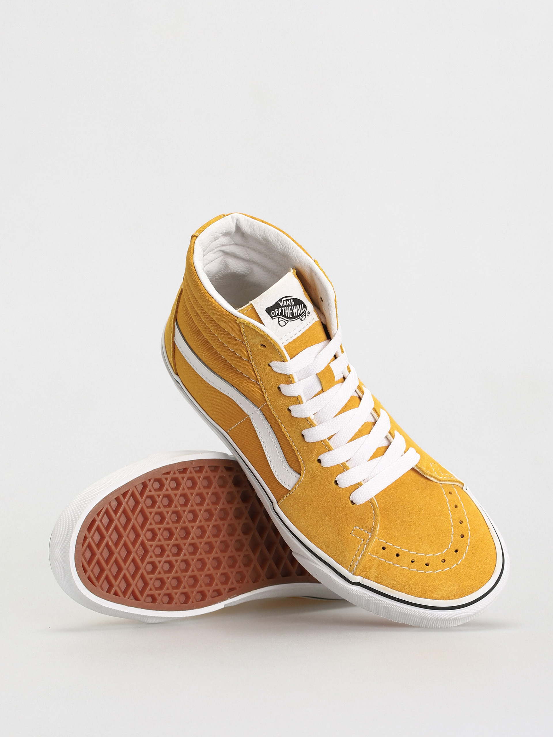 Vans Sk8 Hi Cipők (color theory golden yellow)