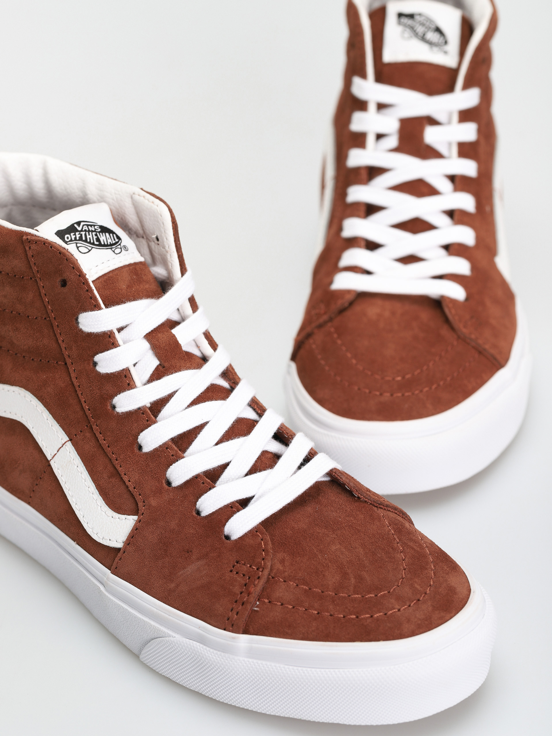 Vans Sk8 Hi Cipők (pig suede tortoise shell)