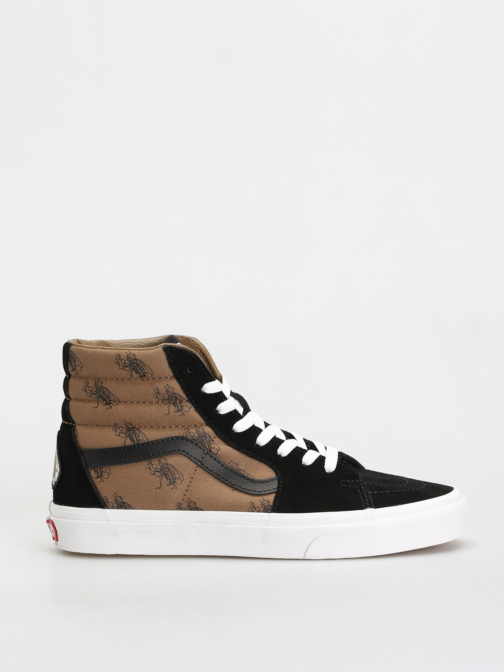 Vans Sk8 Hi Cipők (check research black/brown)