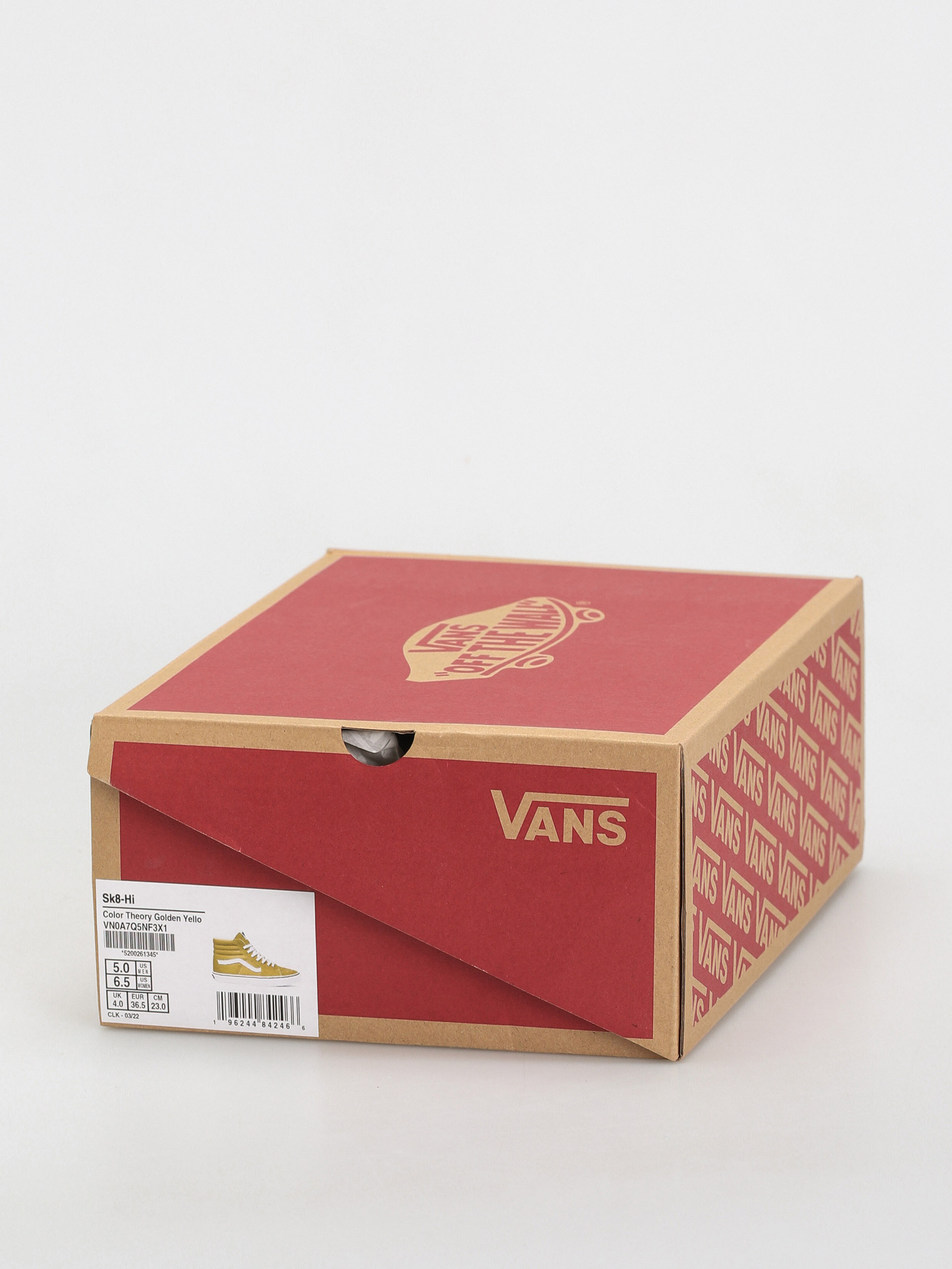 Vans Sk8 Hi Cipők (color theory golden yellow)
