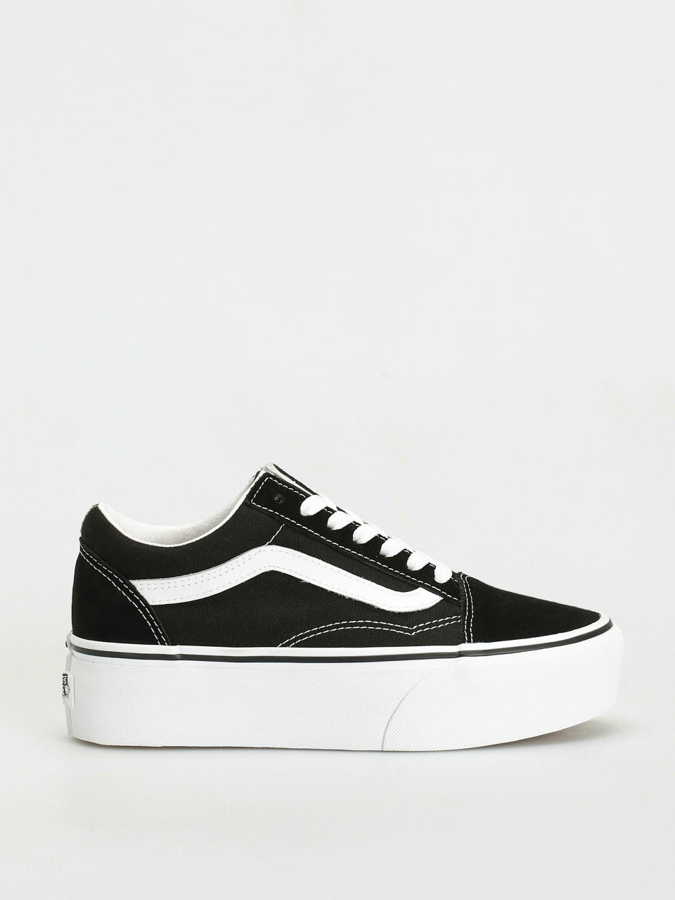 Vans Old Skool Stackform Cipők (suede/canvas black/true white)