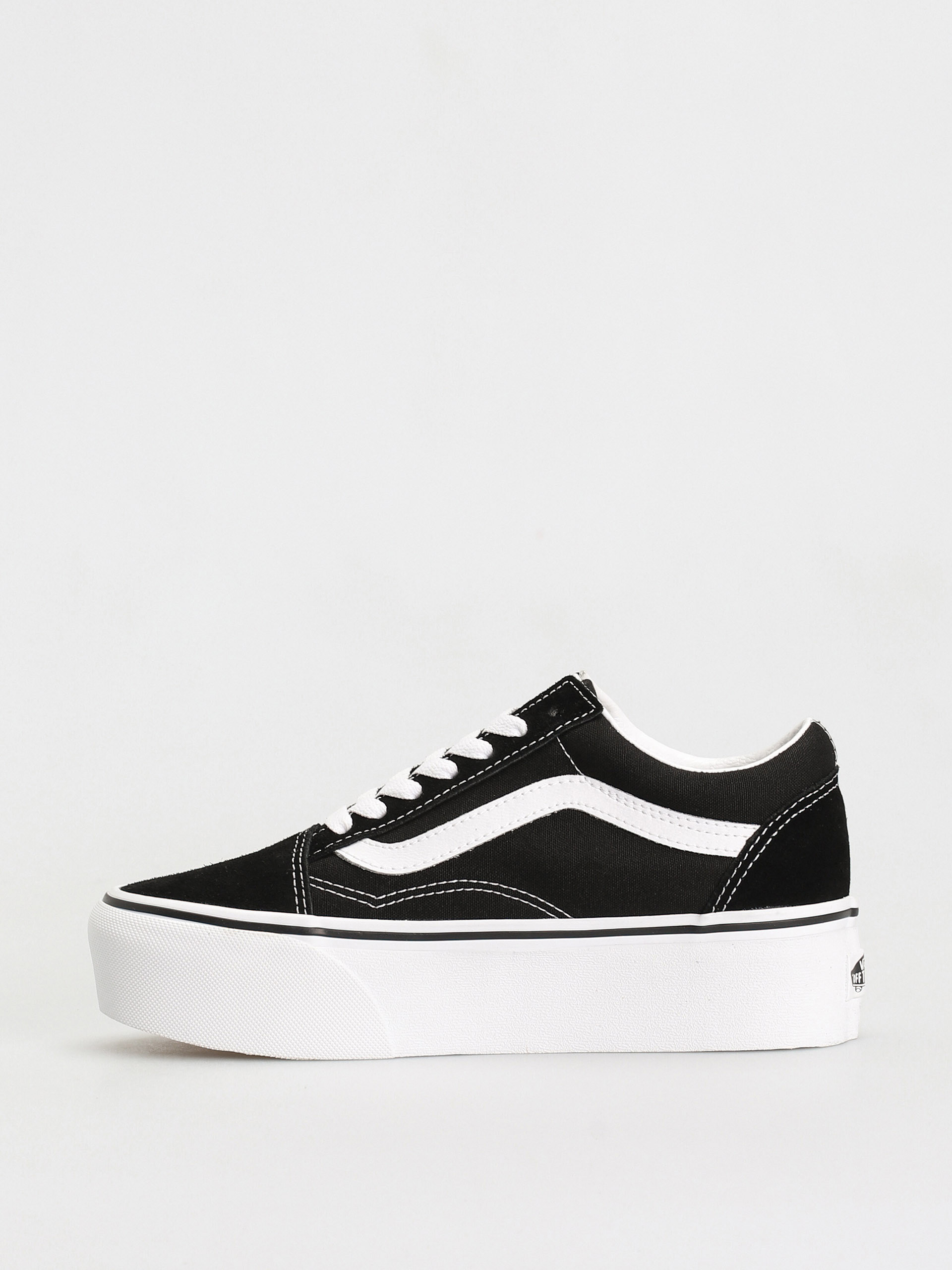 Vans Old Skool Stackform Cipők (suede/canvas black/true white)