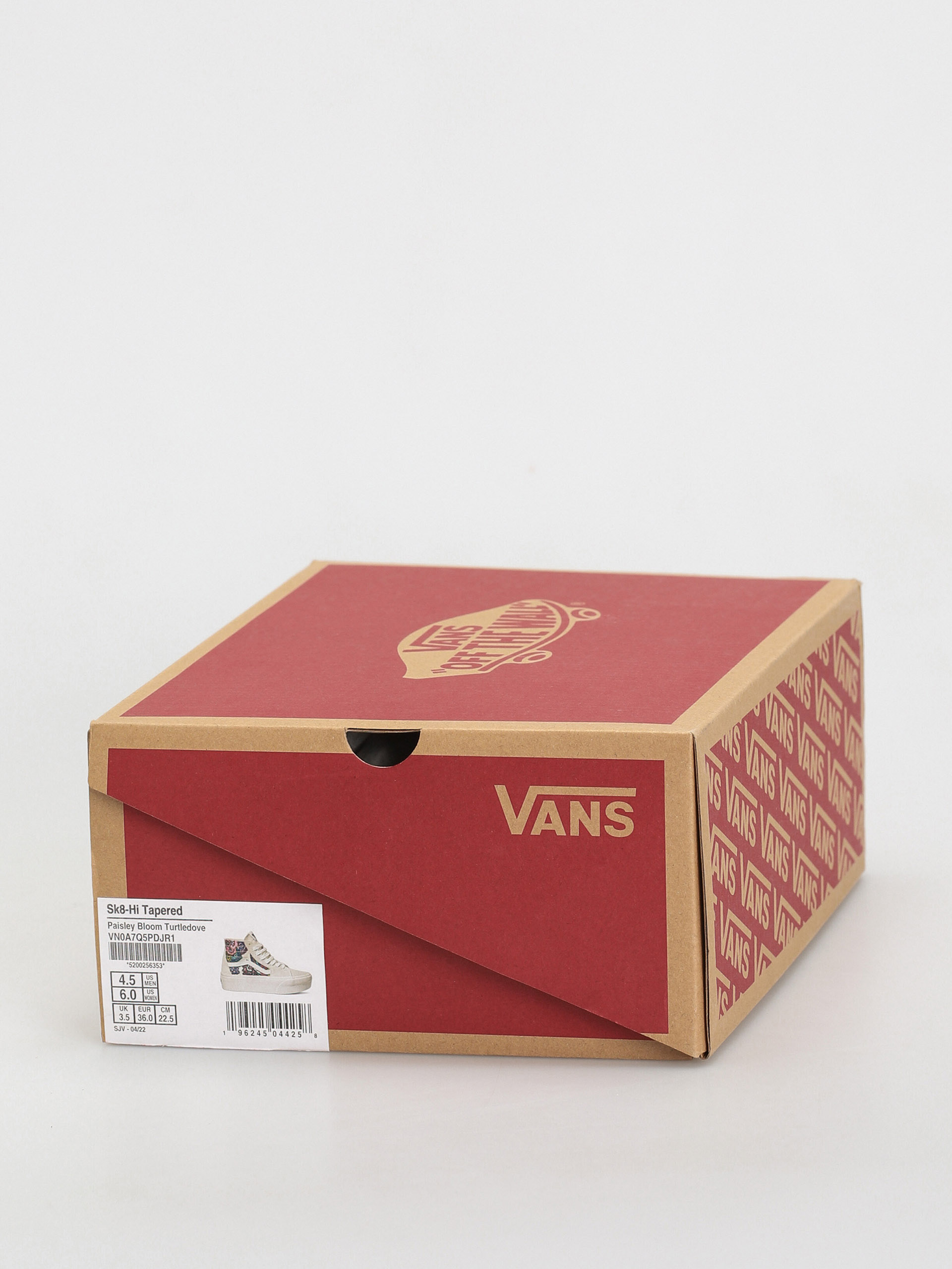 Vans Sk8 Hi Tapered Stackform Cipők (paisley bloom turtledove)