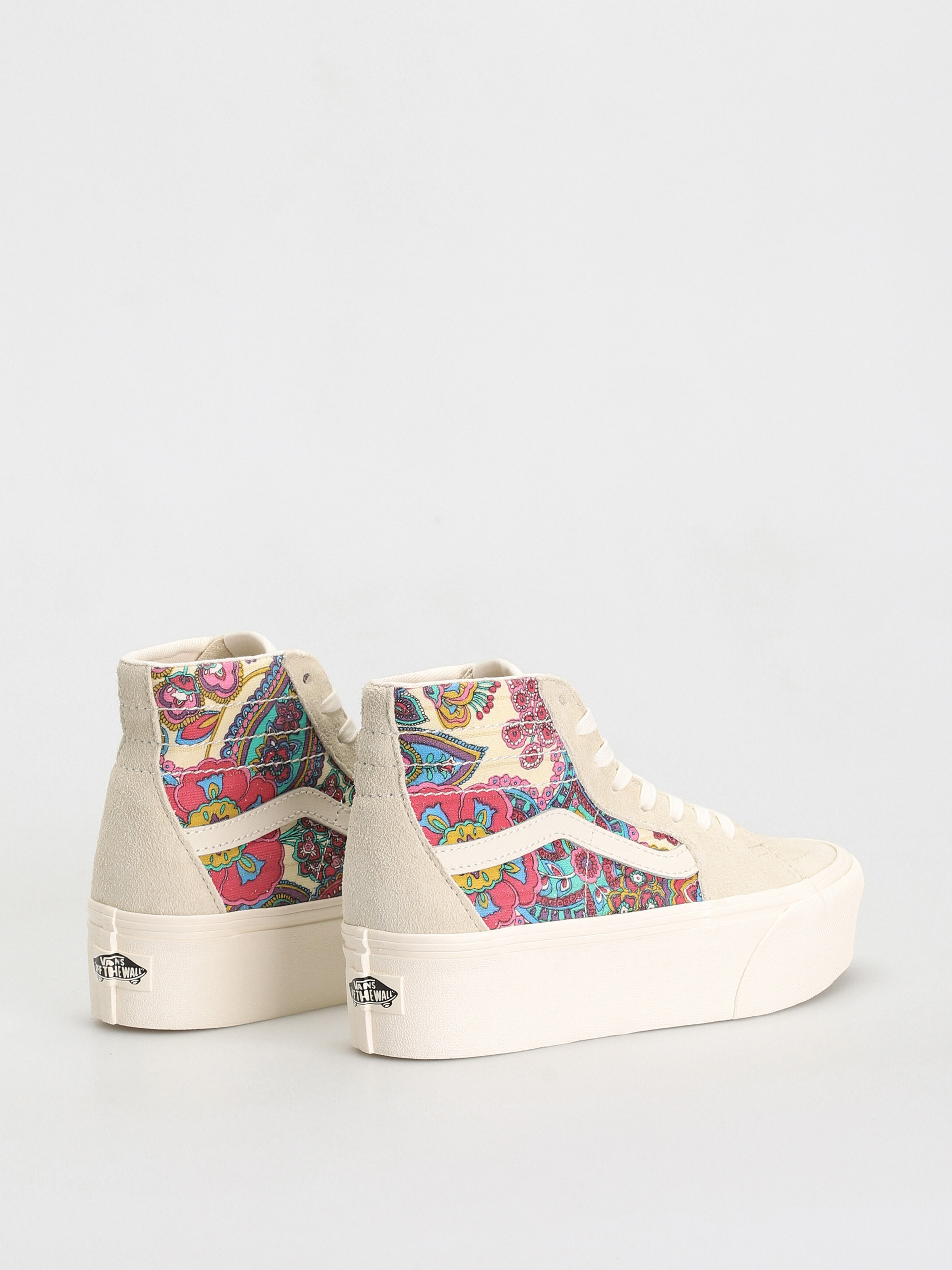 Vans Sk8 Hi Tapered Stackform Cipők (paisley bloom turtledove)
