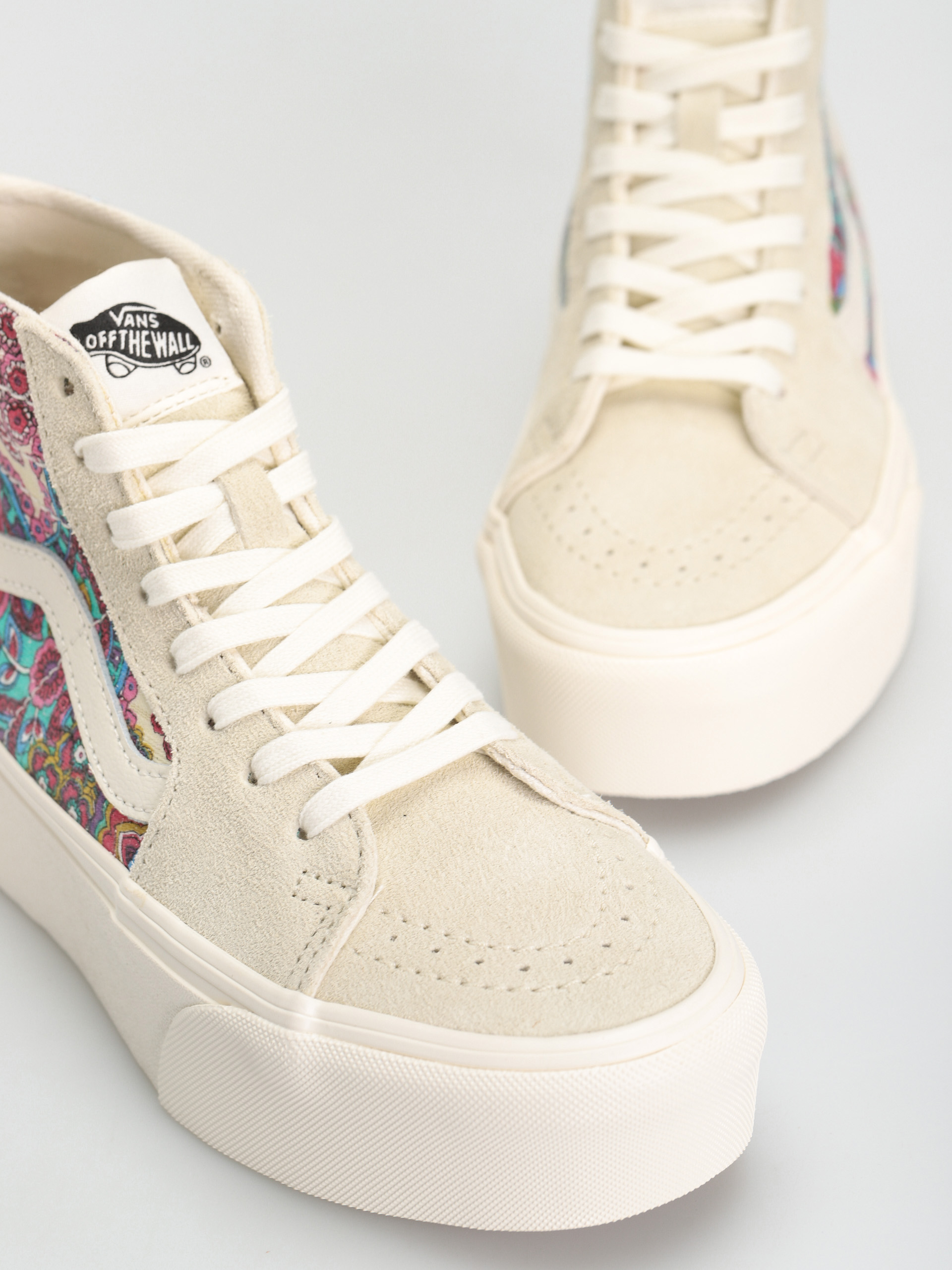 Vans Sk8 Hi Tapered Stackform Cipők (paisley bloom turtledove)