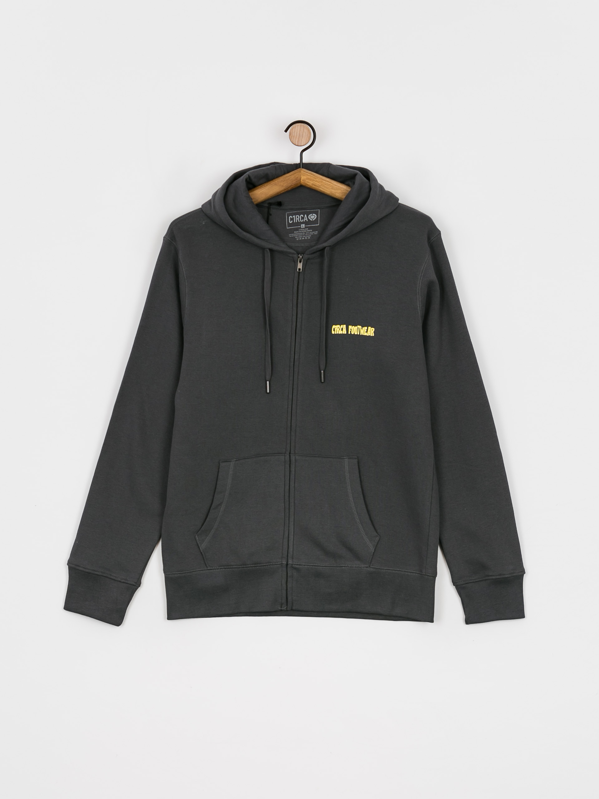 Circa Shr Cheese Zip Pulóver (charcoal)