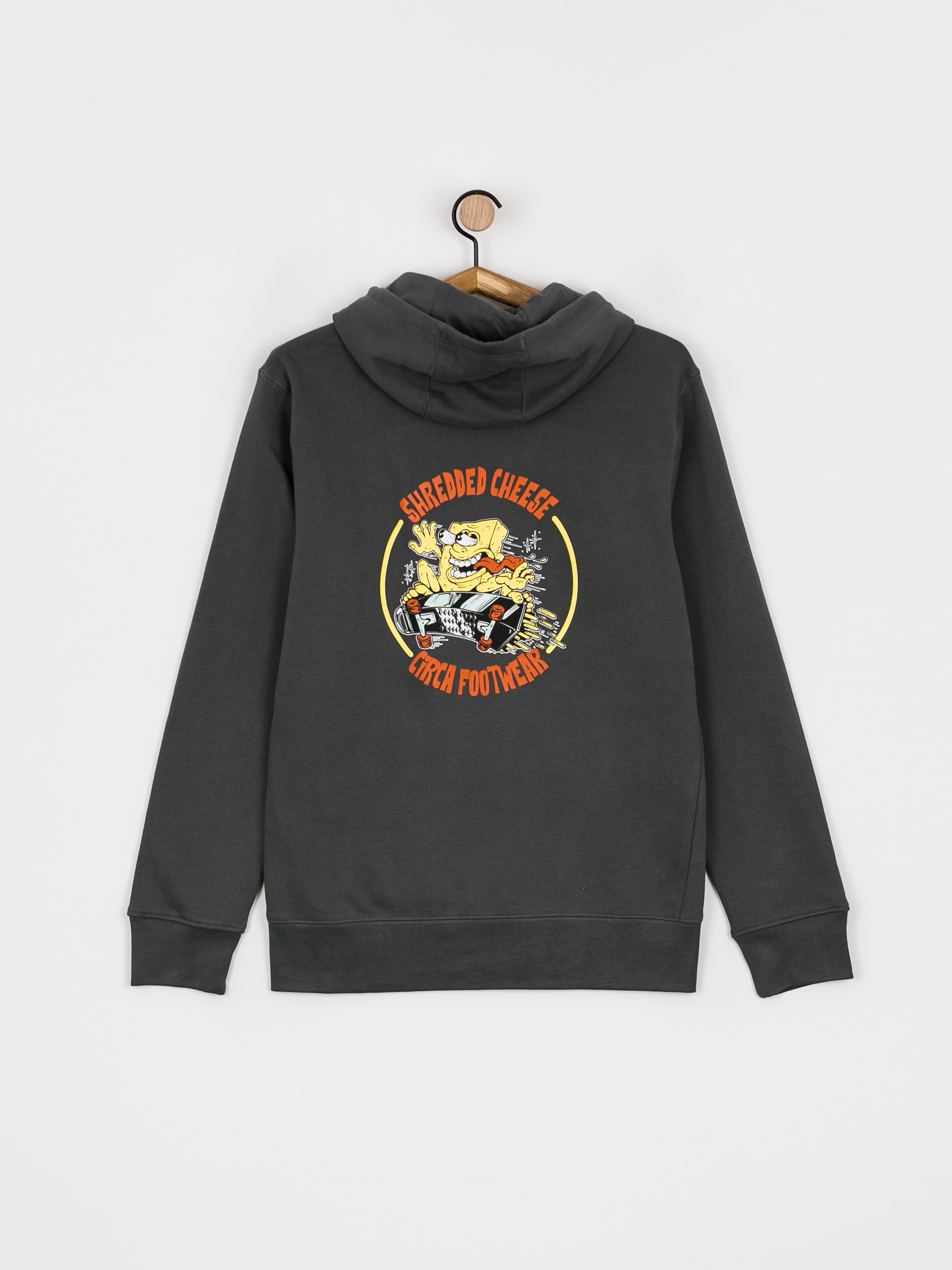 Circa Shr Cheese Zip Pulóver (charcoal)