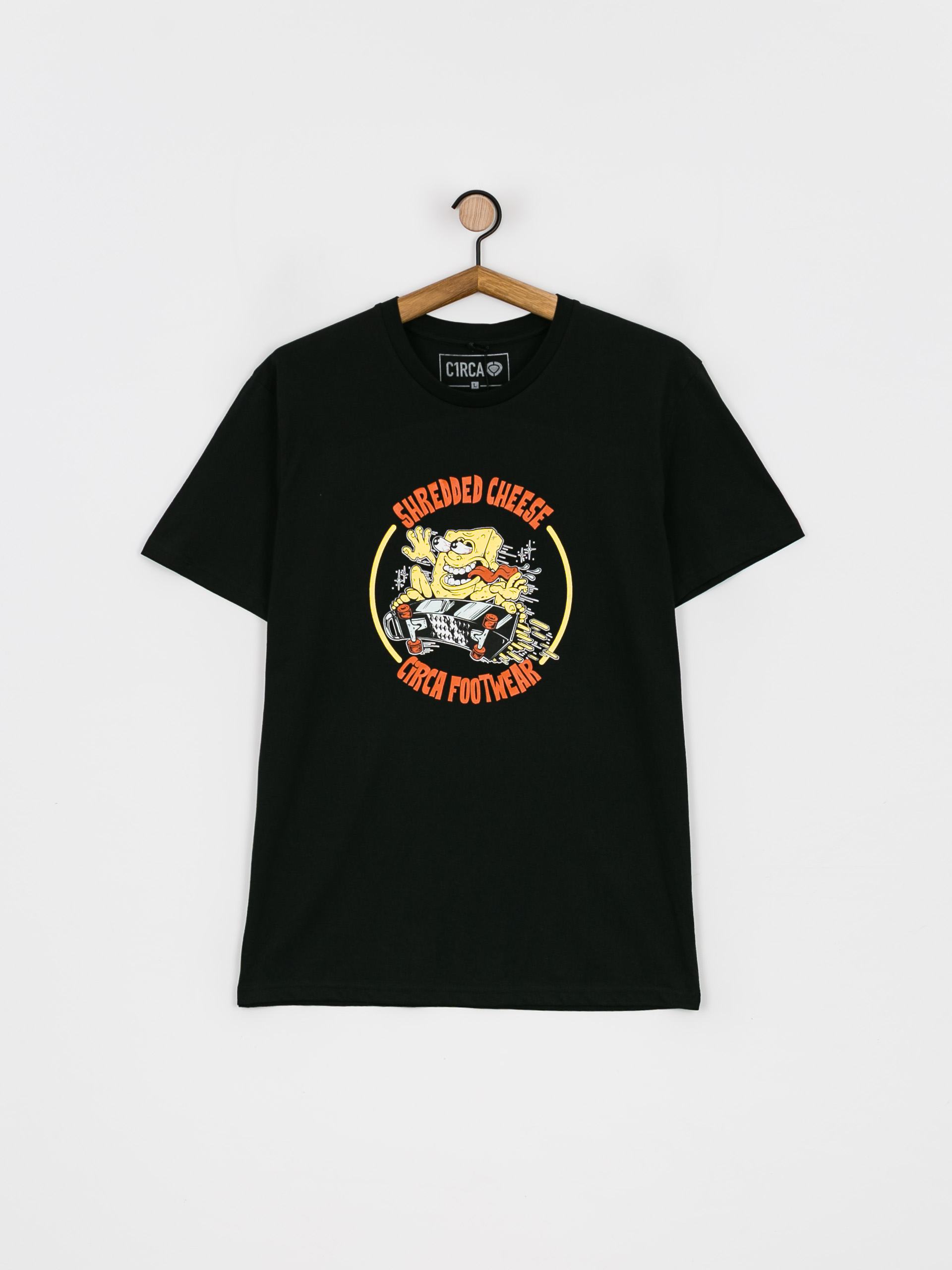 Circa Shredded Cheese Póló (black)