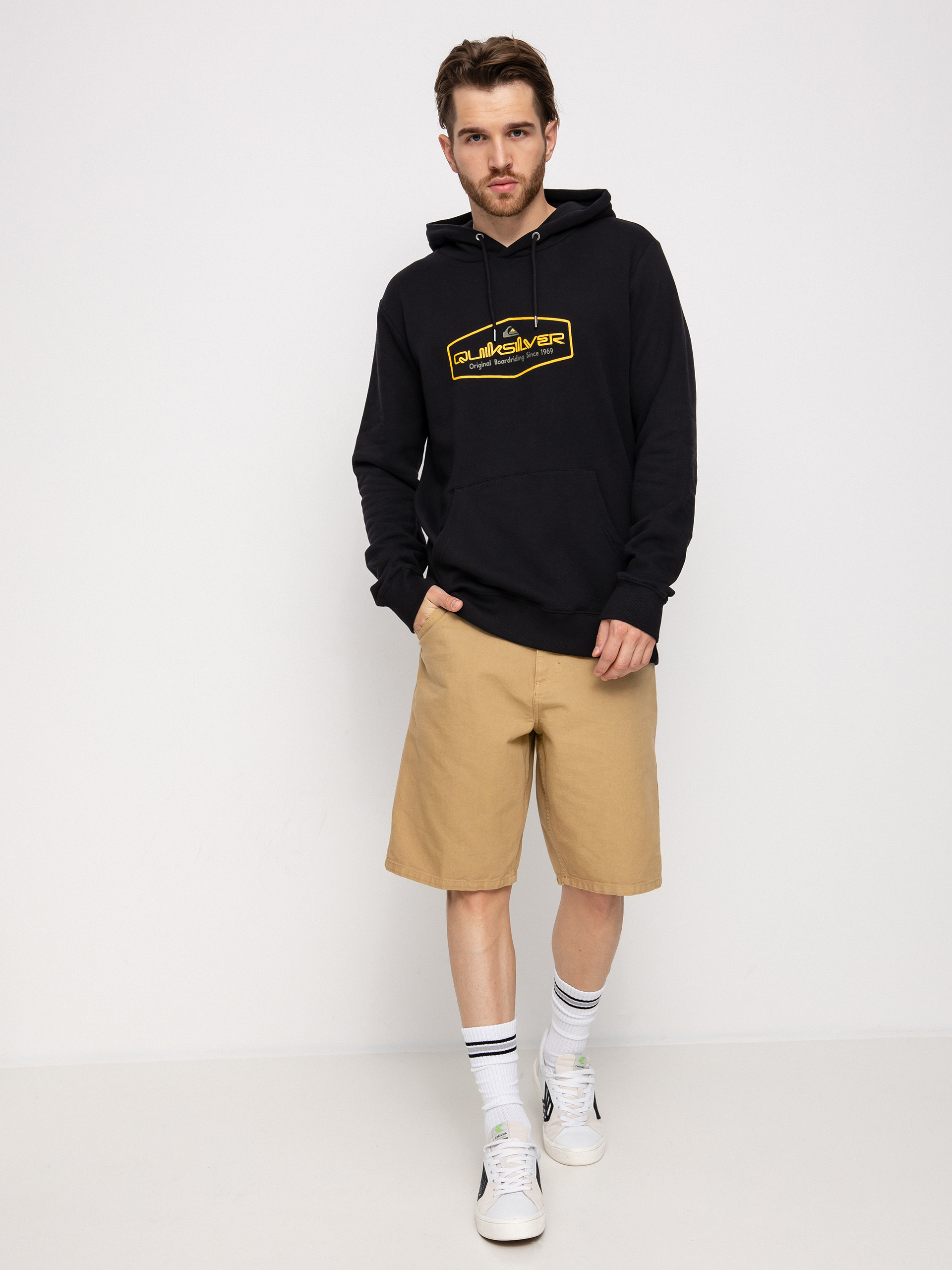 Quiksilver Omni Lockup HD Kapucnis pulóver (black)