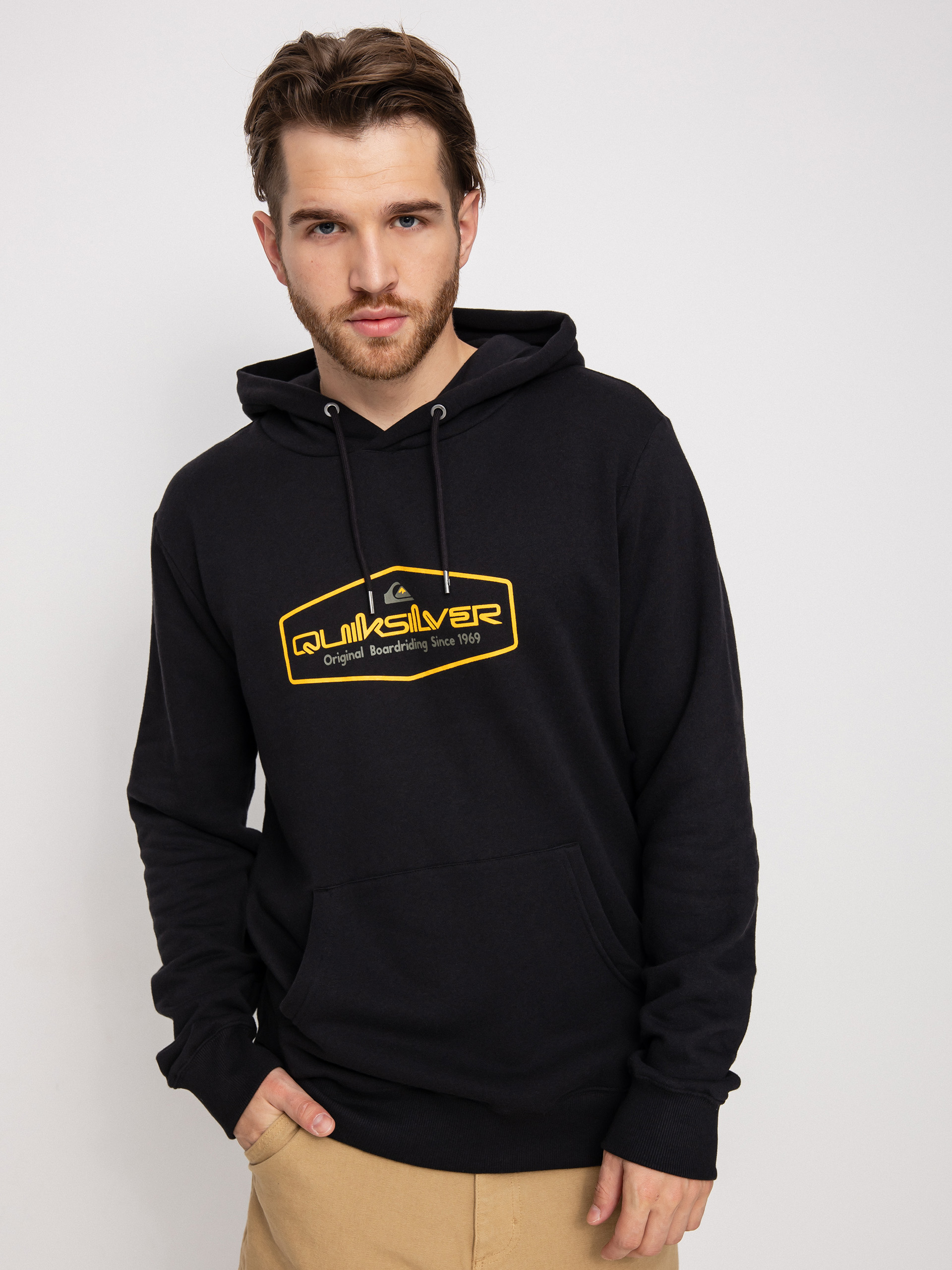 Quiksilver Omni Lockup HD Kapucnis pulóver (black)