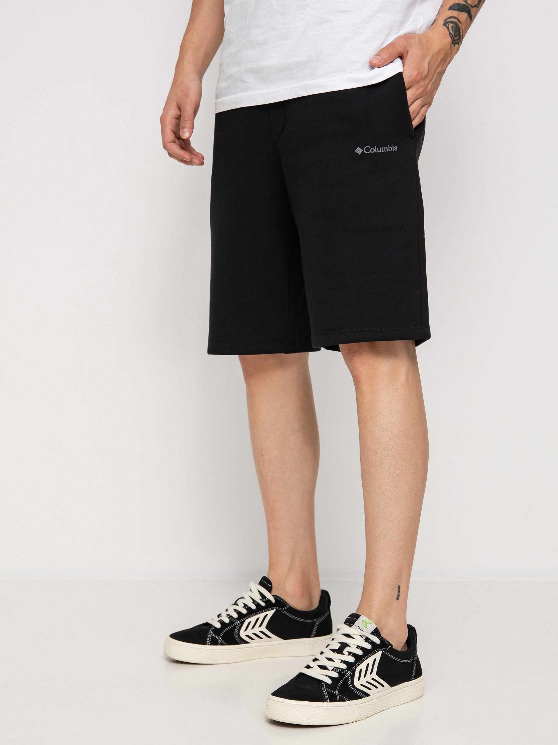 Columbia Logo Fleece Rövidnadrág (black)