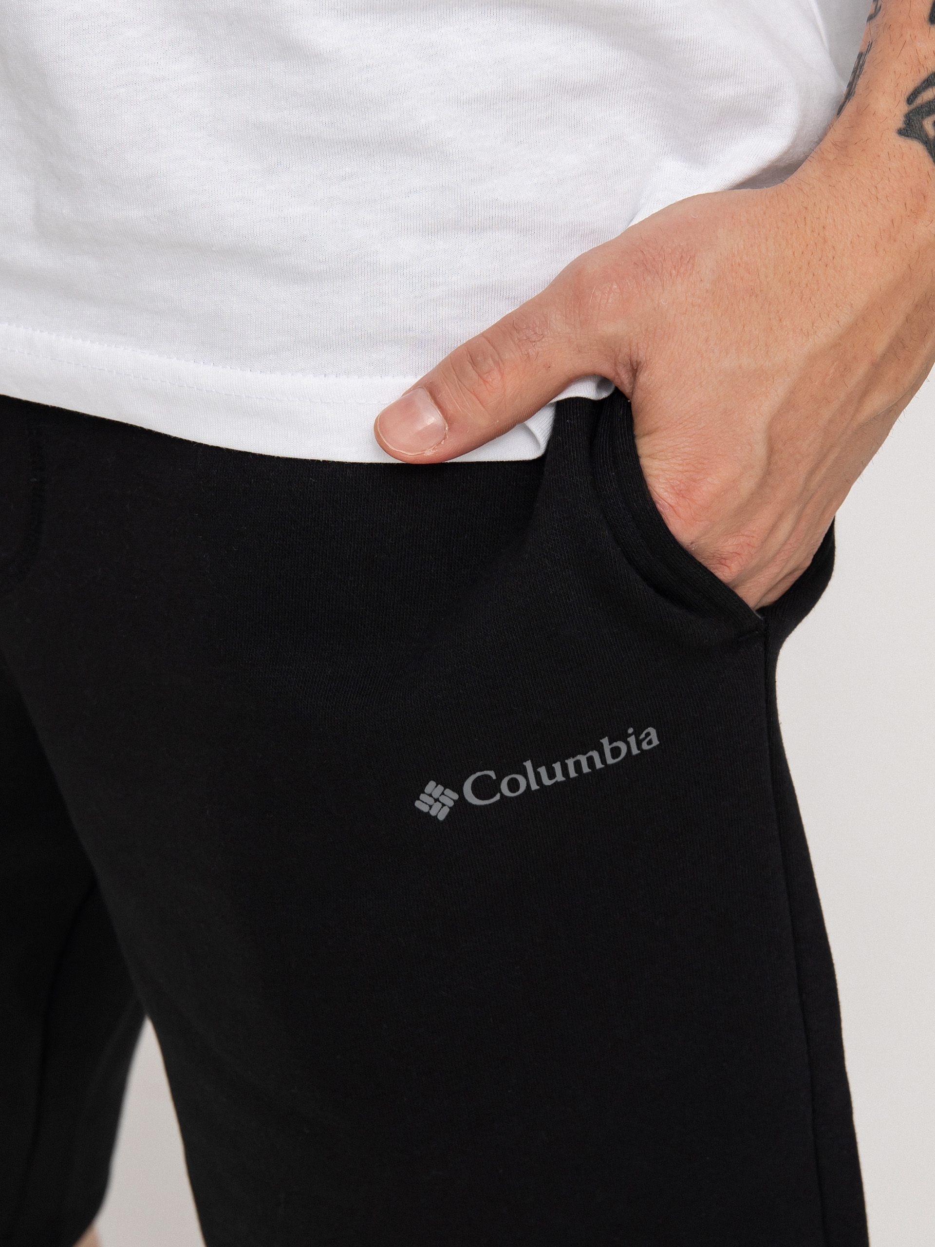 Columbia Logo Fleece Rövidnadrág (black)