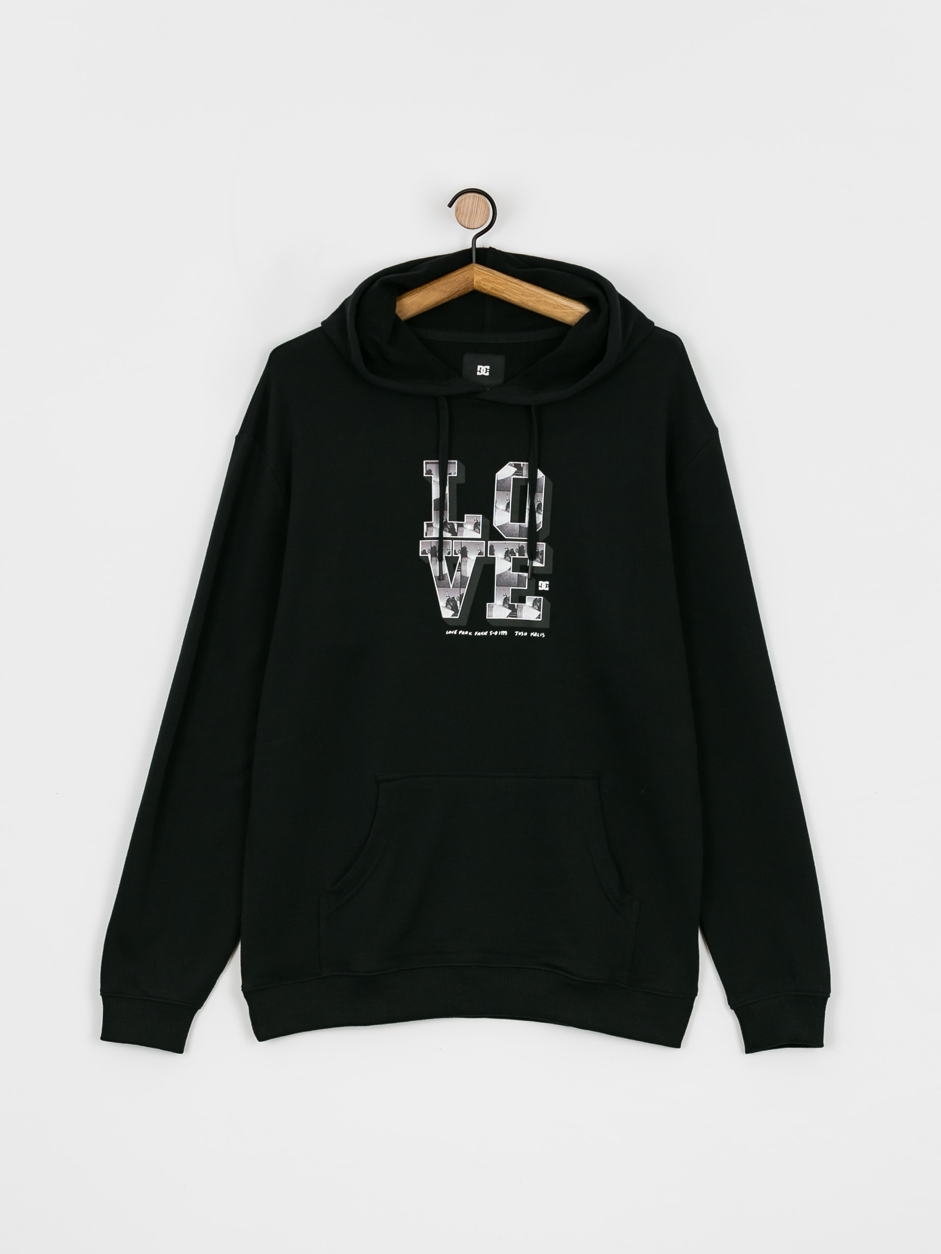 DC Blabac Love Park Kalis HD Kapucnis pulóver (black)