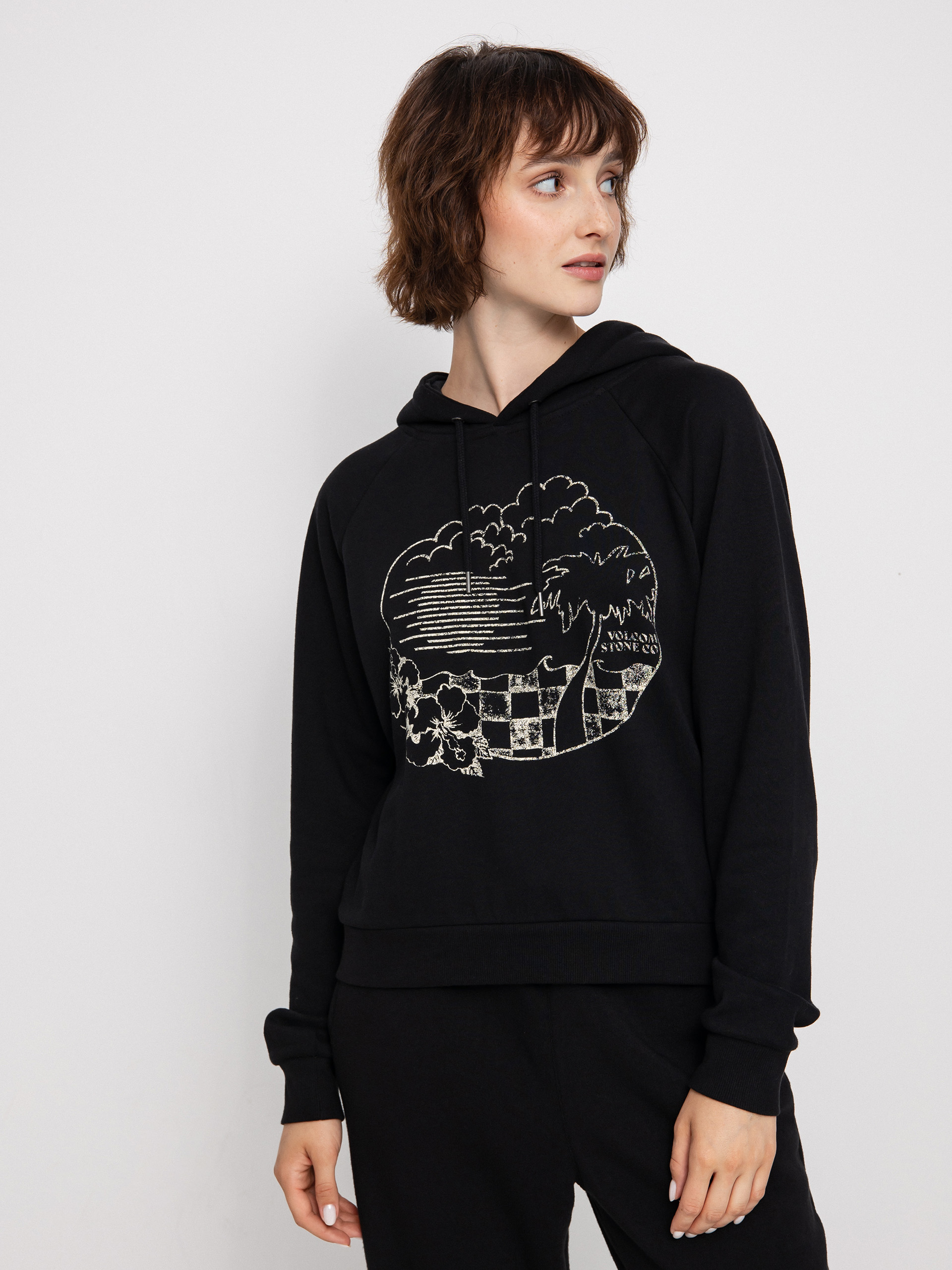 Volcom Truly Stokin Pulóver Wmn (black)