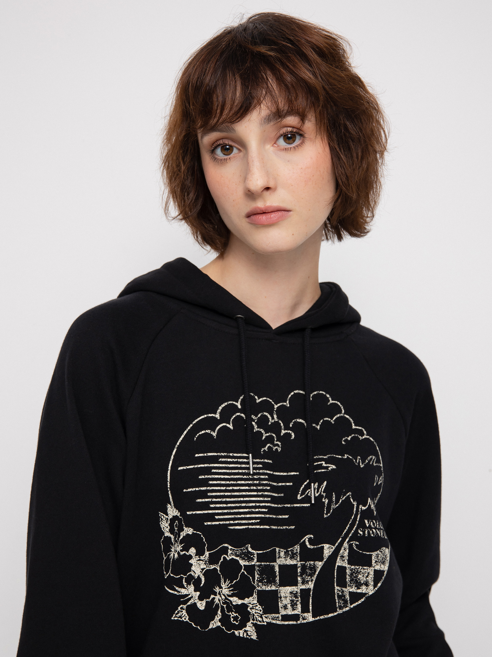 Volcom Truly Stokin Pulóver Wmn (black)